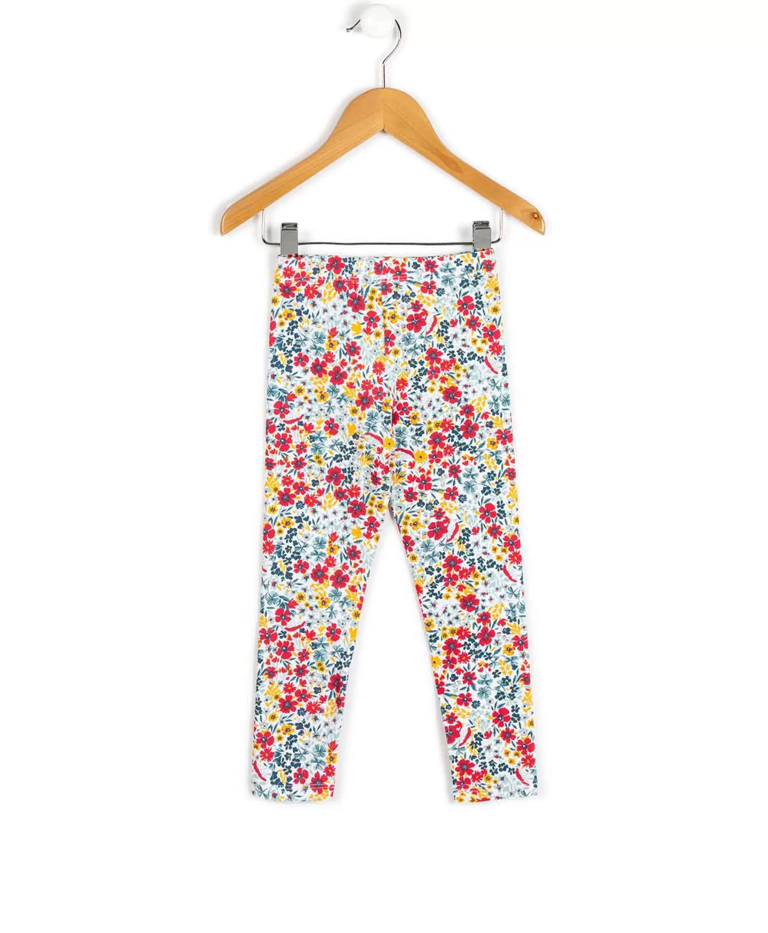 CALECON LEGGING LONG IMPRIME FLEUR MILEG*Terre de Marins Store