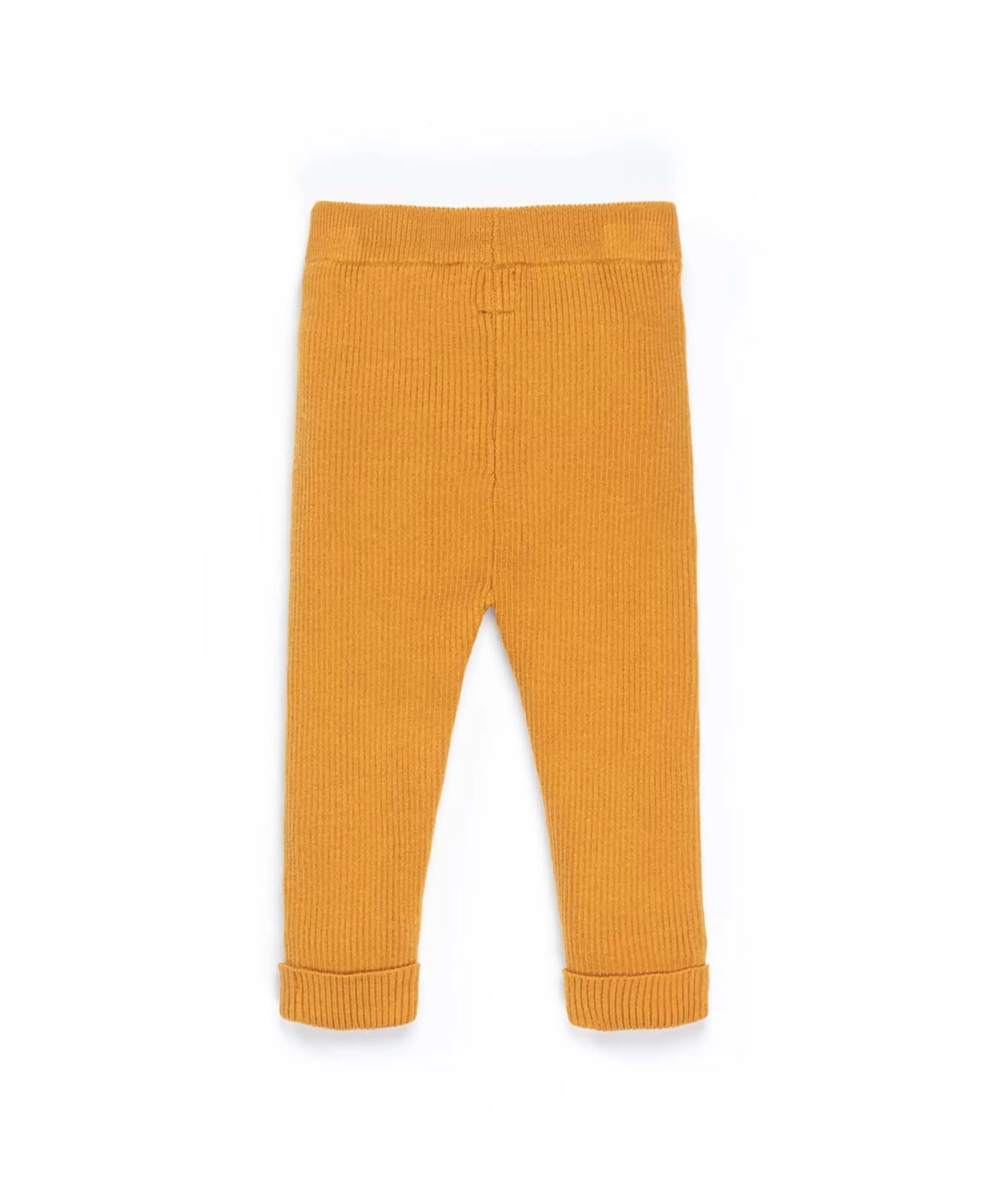 CALECON LEGGING LONG JAUNE OCRE CHELING*Terre de Marins Best