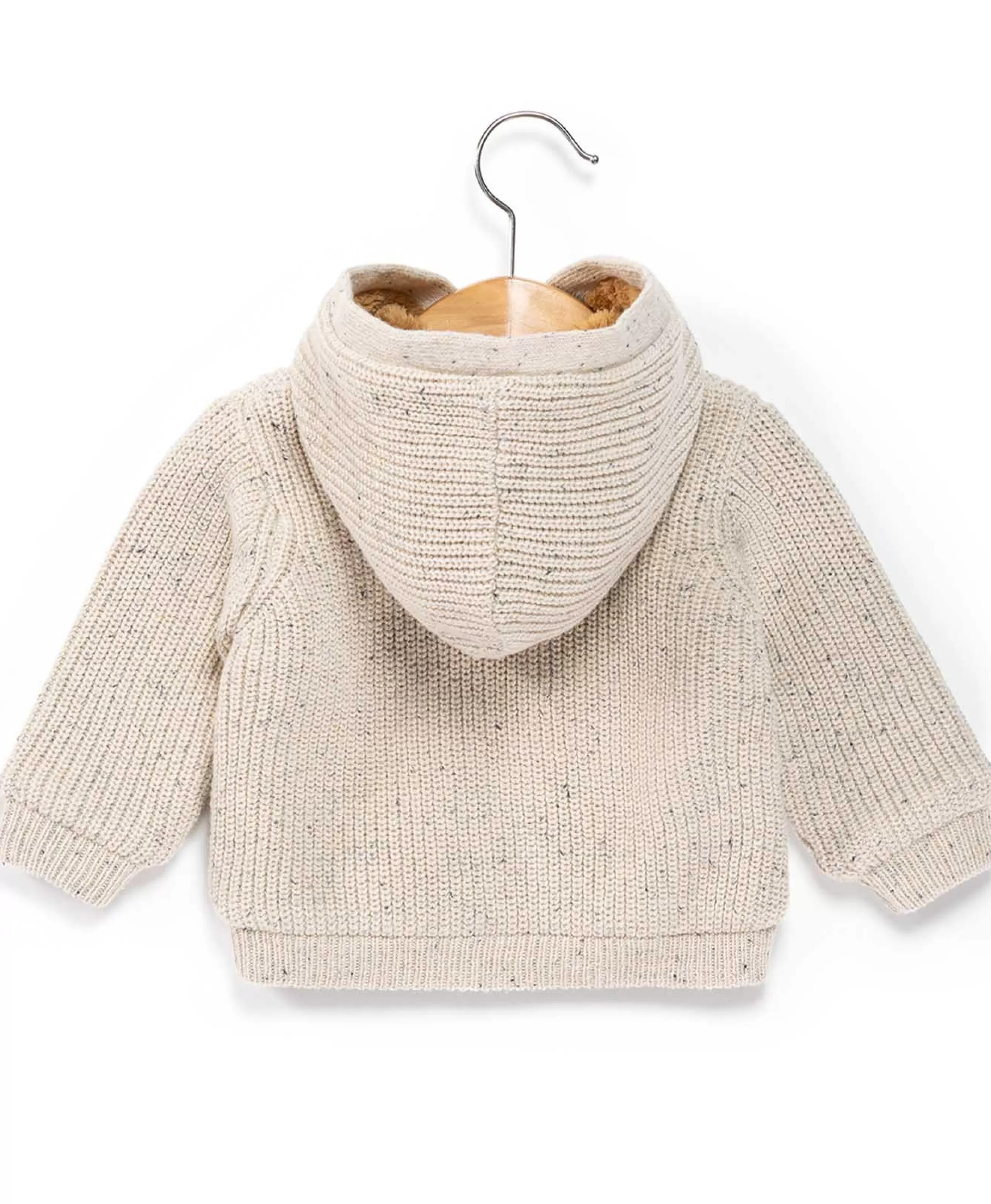 CARDIGAN TRICOT BEIGE PUCE GEORGES*Terre de Marins New