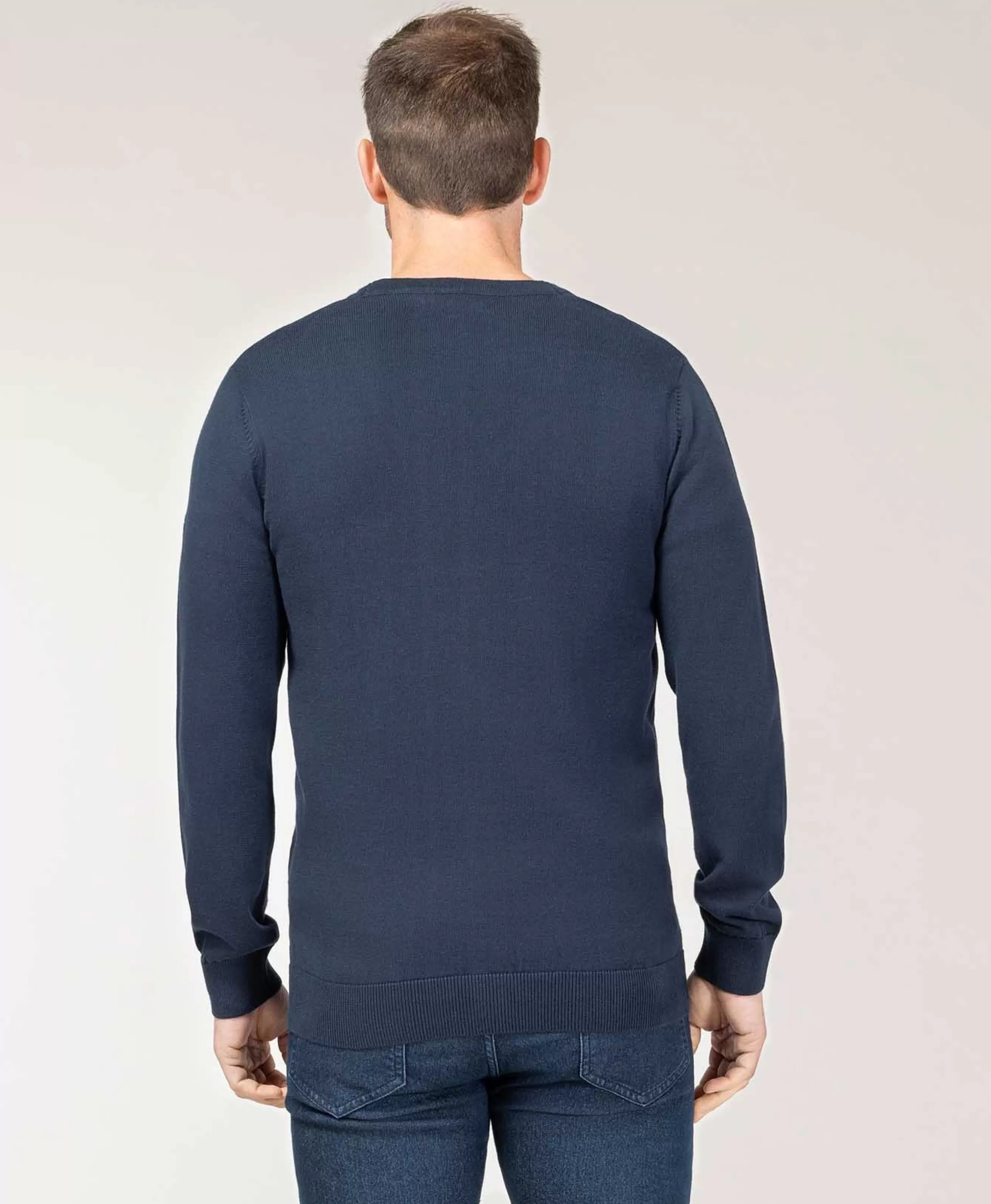 CARDIGAN TRICOT INDIGO GAYLORD*Terre de Marins Fashion