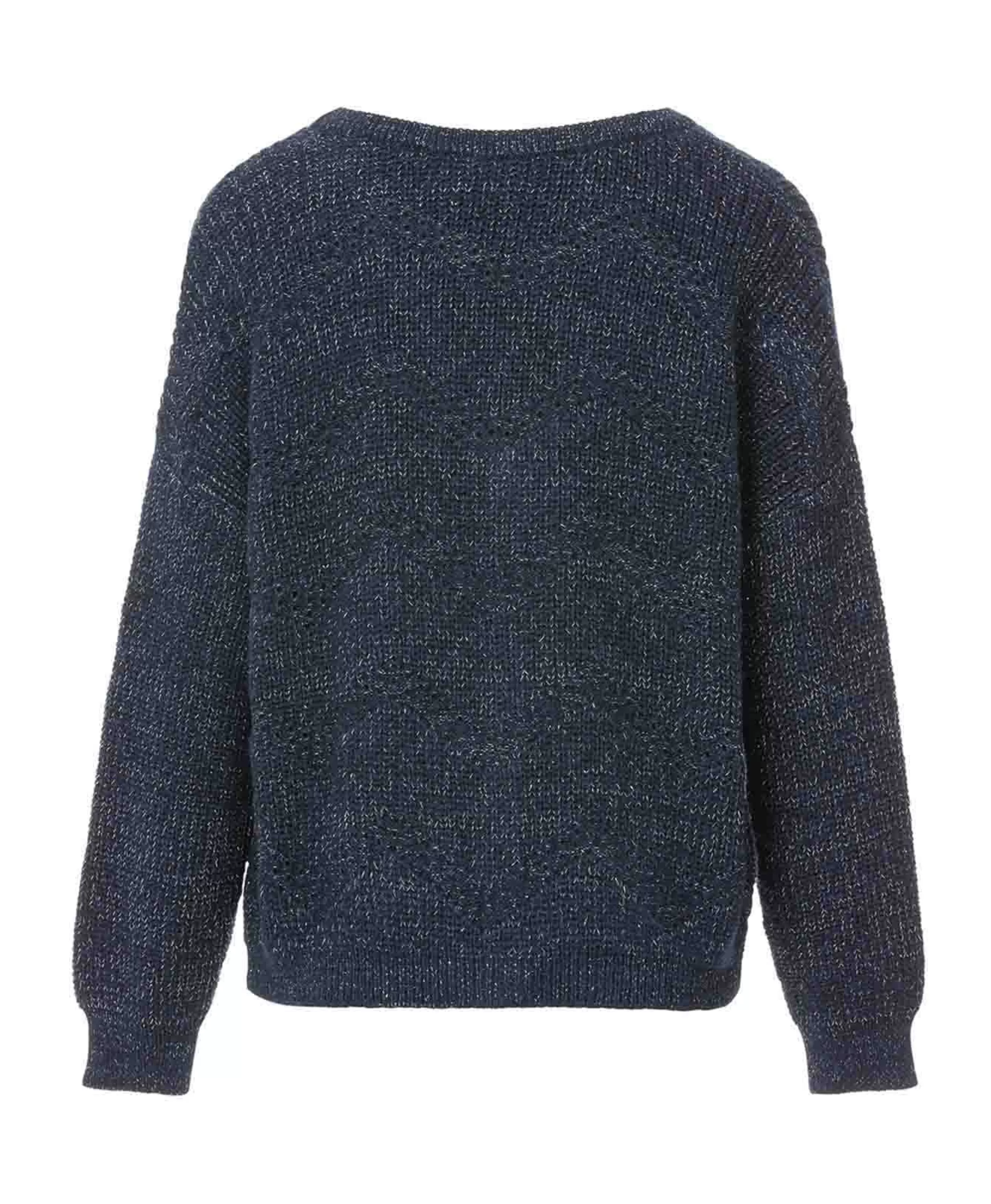 CARDIGAN TRICOT INDIGO TOKAINA*Terre de Marins Sale