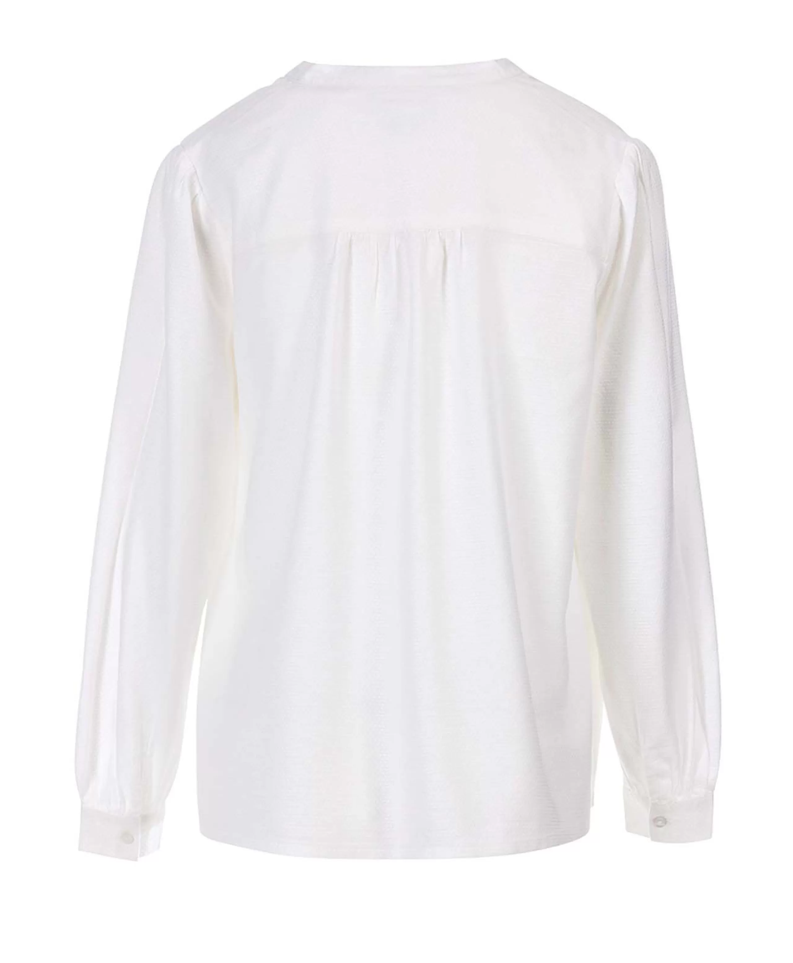 CHEMISE CHEMISIER MC BLANC OPTIQUE EVOE*Terre de Marins Hot