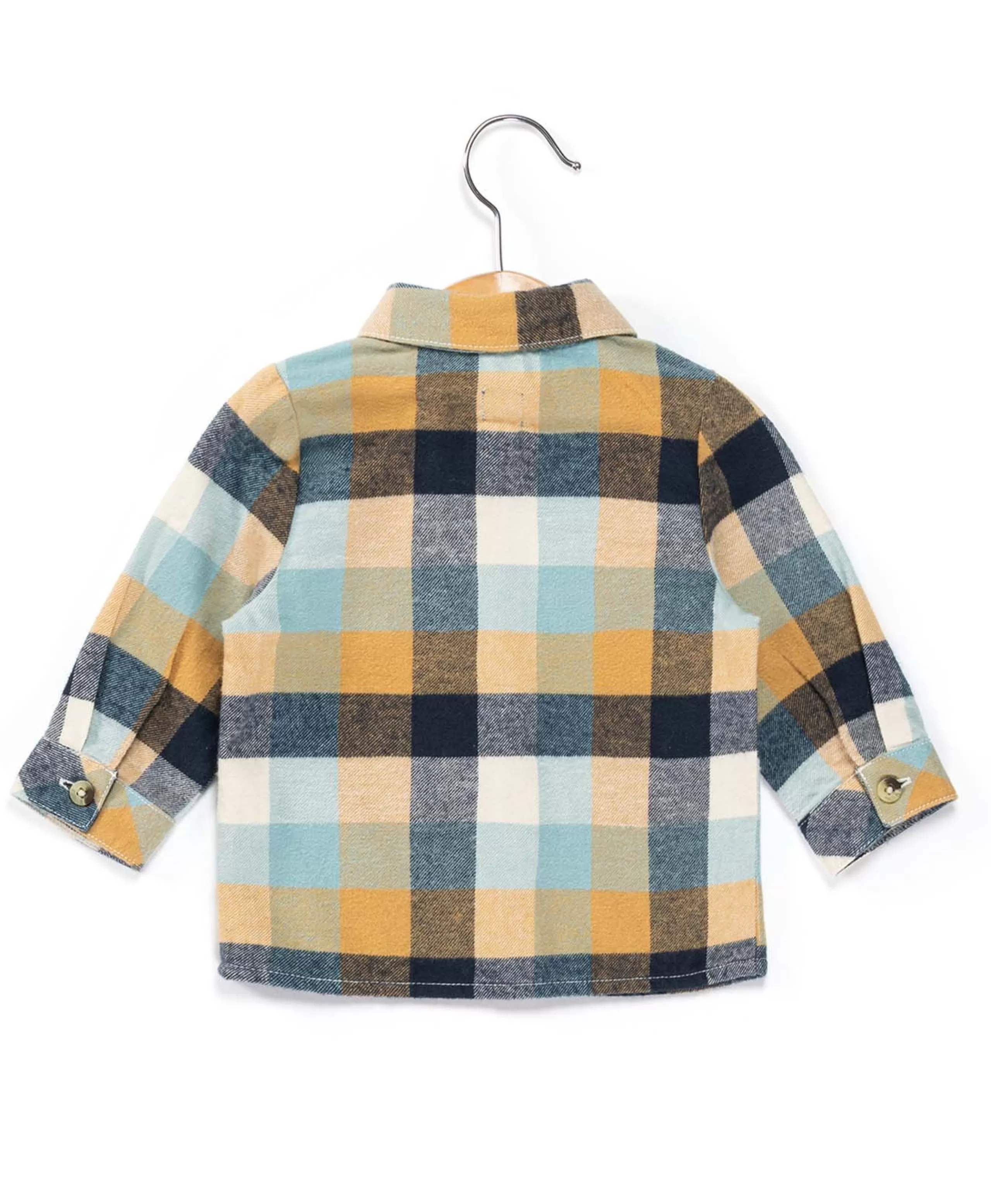 CHEMISE CHEMISIER ML CARREAUX CALEB*Terre de Marins Outlet
