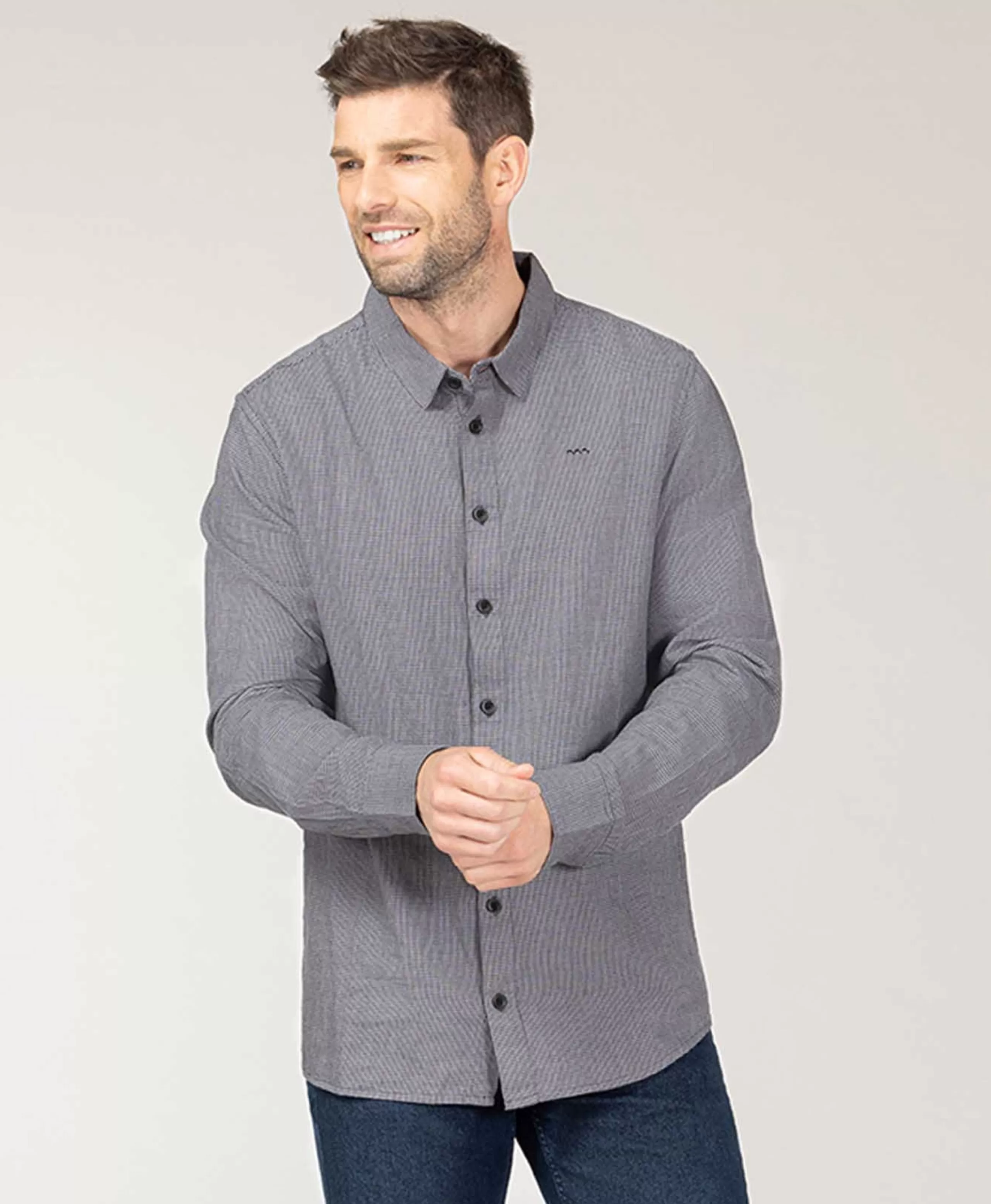 CHEMISE CHEMISIER ML IMPRIME COPOU*Terre de Marins Cheap
