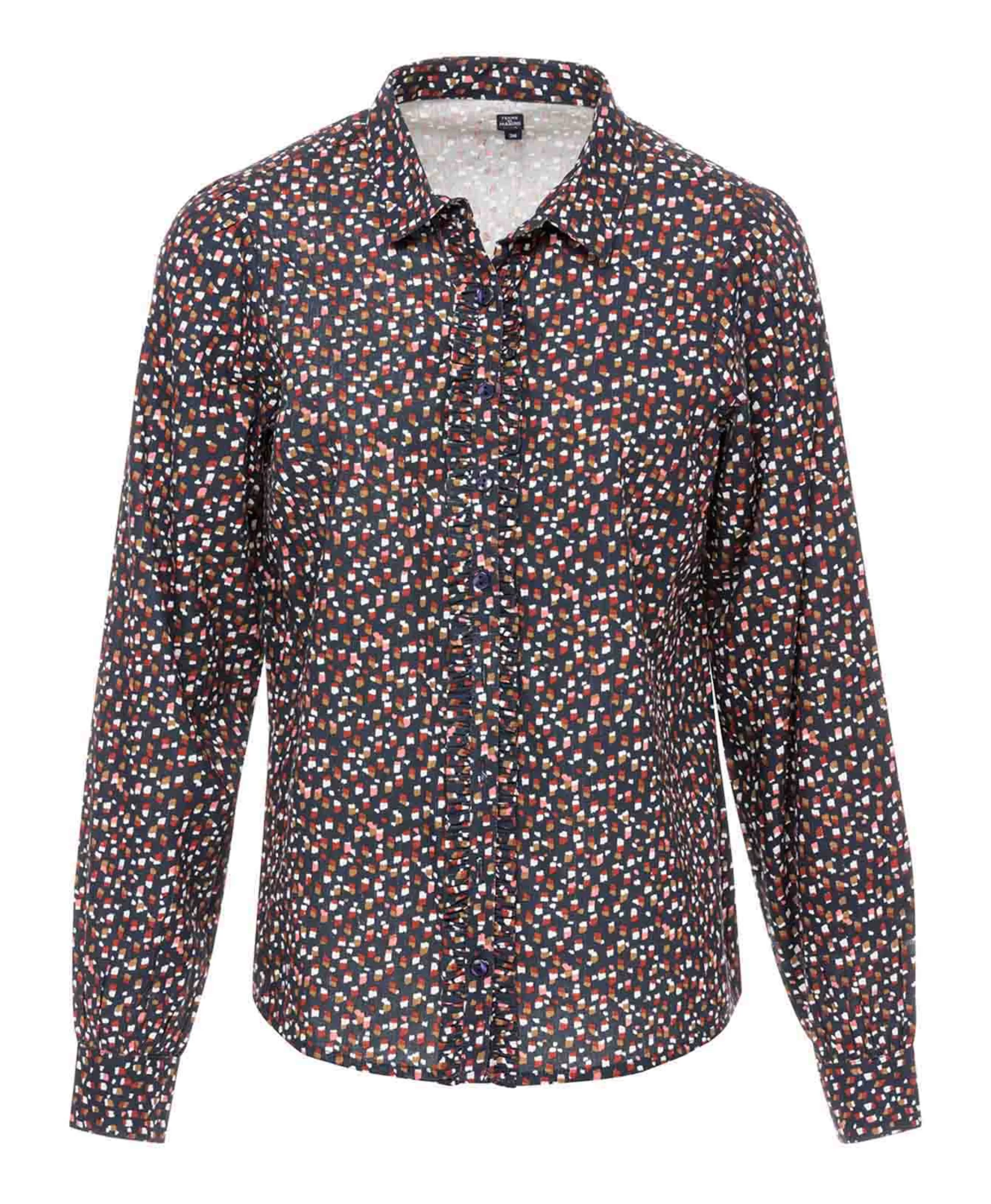 CHEMISE CHEMISIER ML IMPRIME MULTICO KETTIA*Terre de Marins New