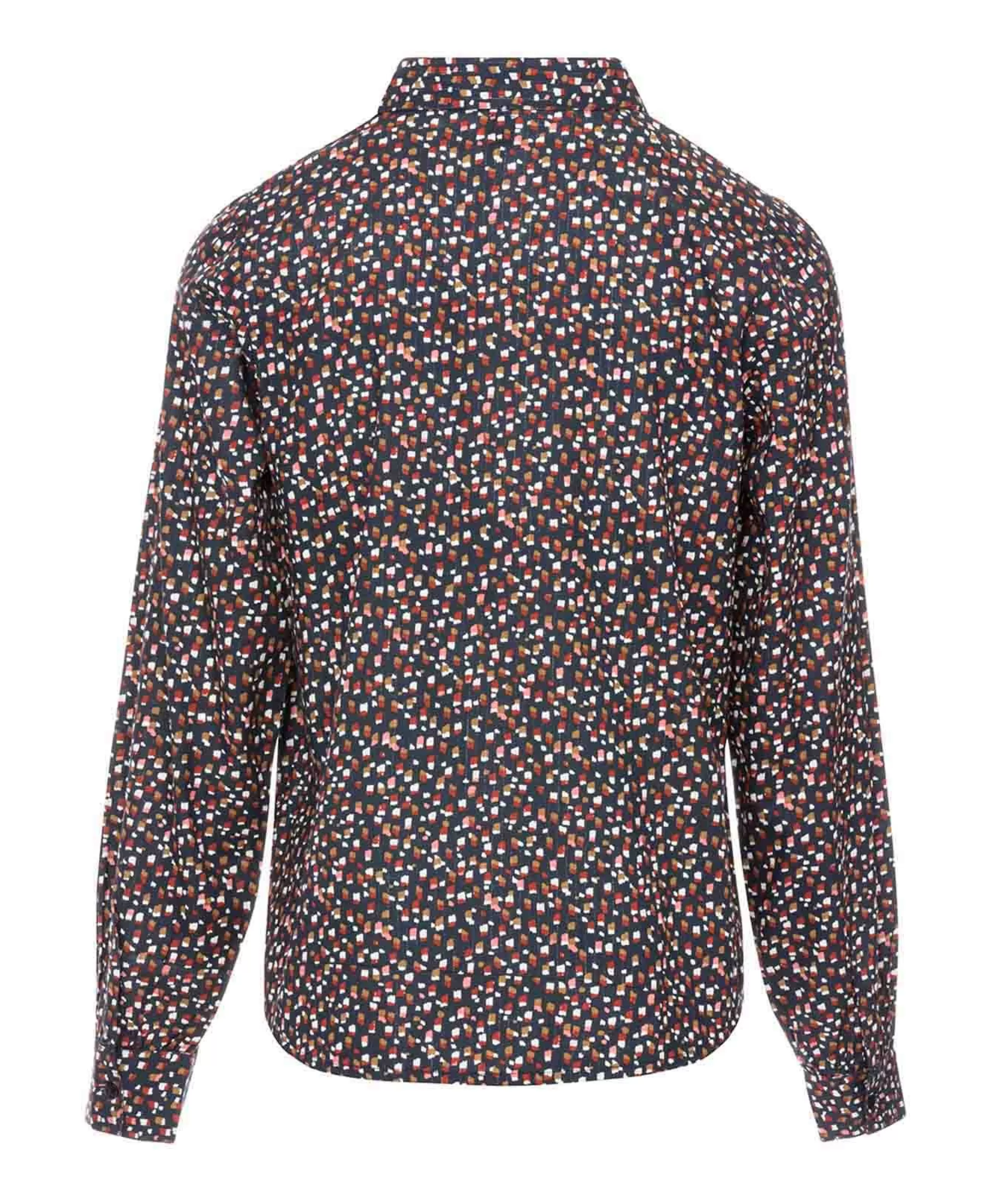CHEMISE CHEMISIER ML IMPRIME MULTICO KETTIA*Terre de Marins New