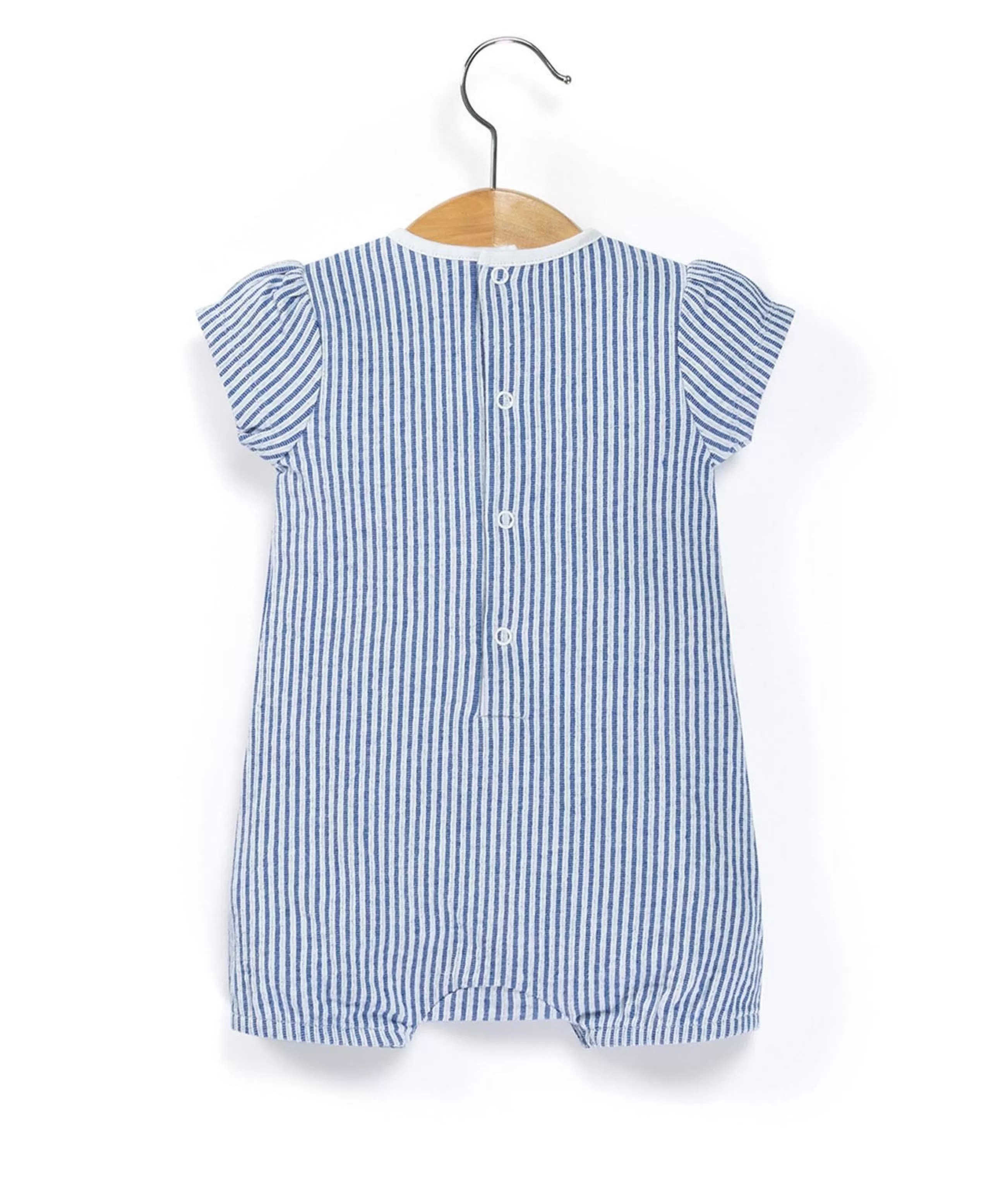 COMBICOURT RAYE BLANC / BLEU COUATCHA*Terre de Marins Online