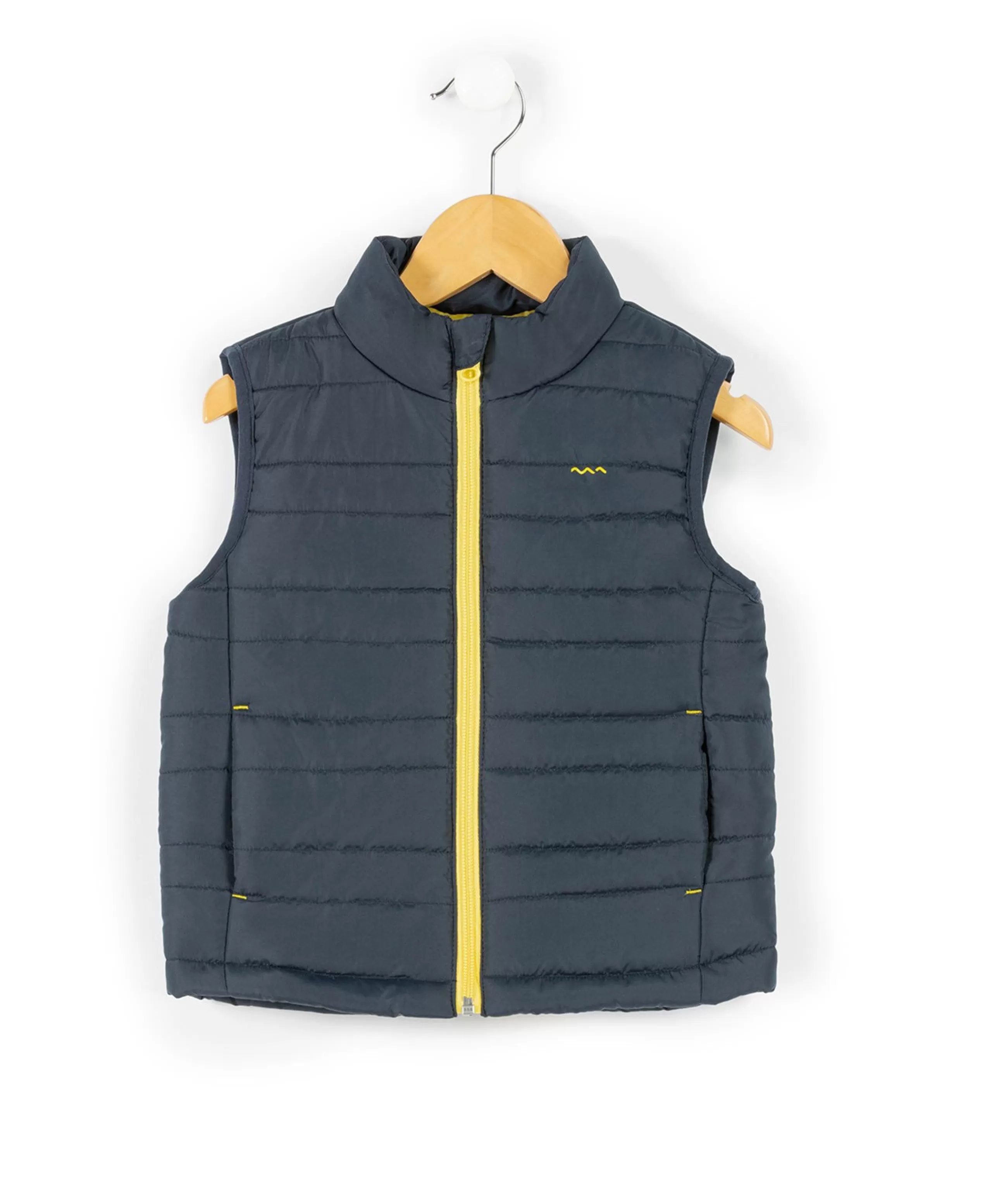 DOUDOUNE INDIGO DOUBLURE JAUNE AGINIE*Terre de Marins Outlet