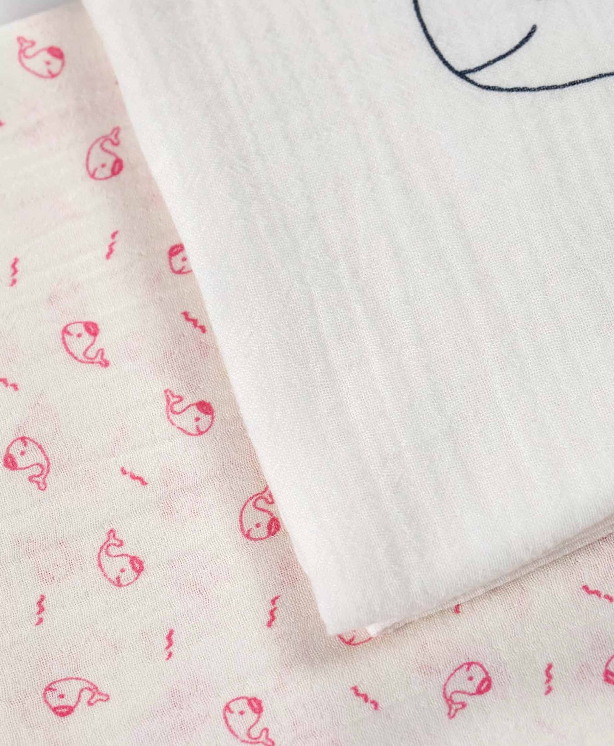 ENS ACCESSOIRES IMPRIME ROSE NANGE*Terre de Marins Shop