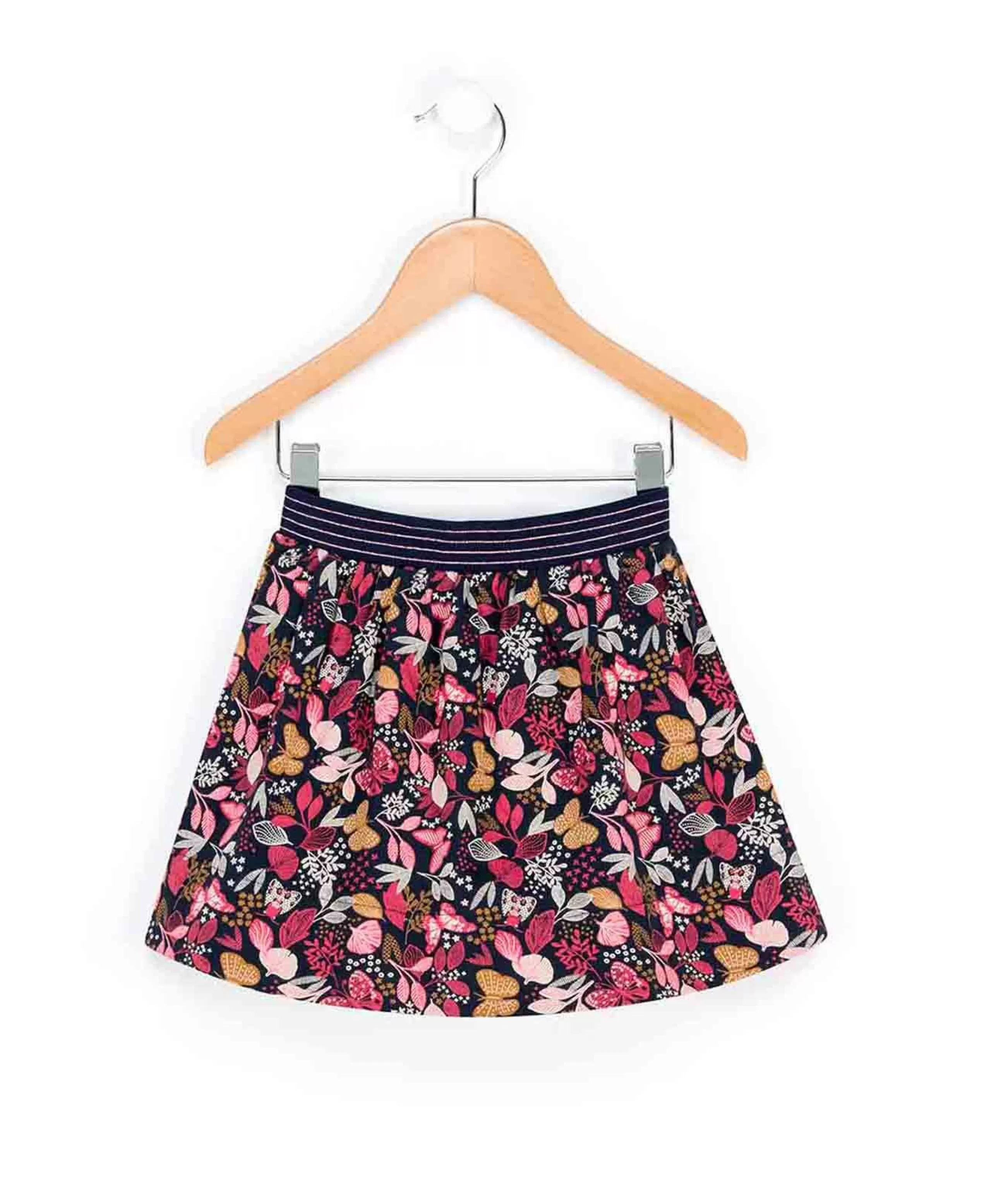 JUPE COURTE BLEU INDIGO BOUNA*Terre de Marins Hot