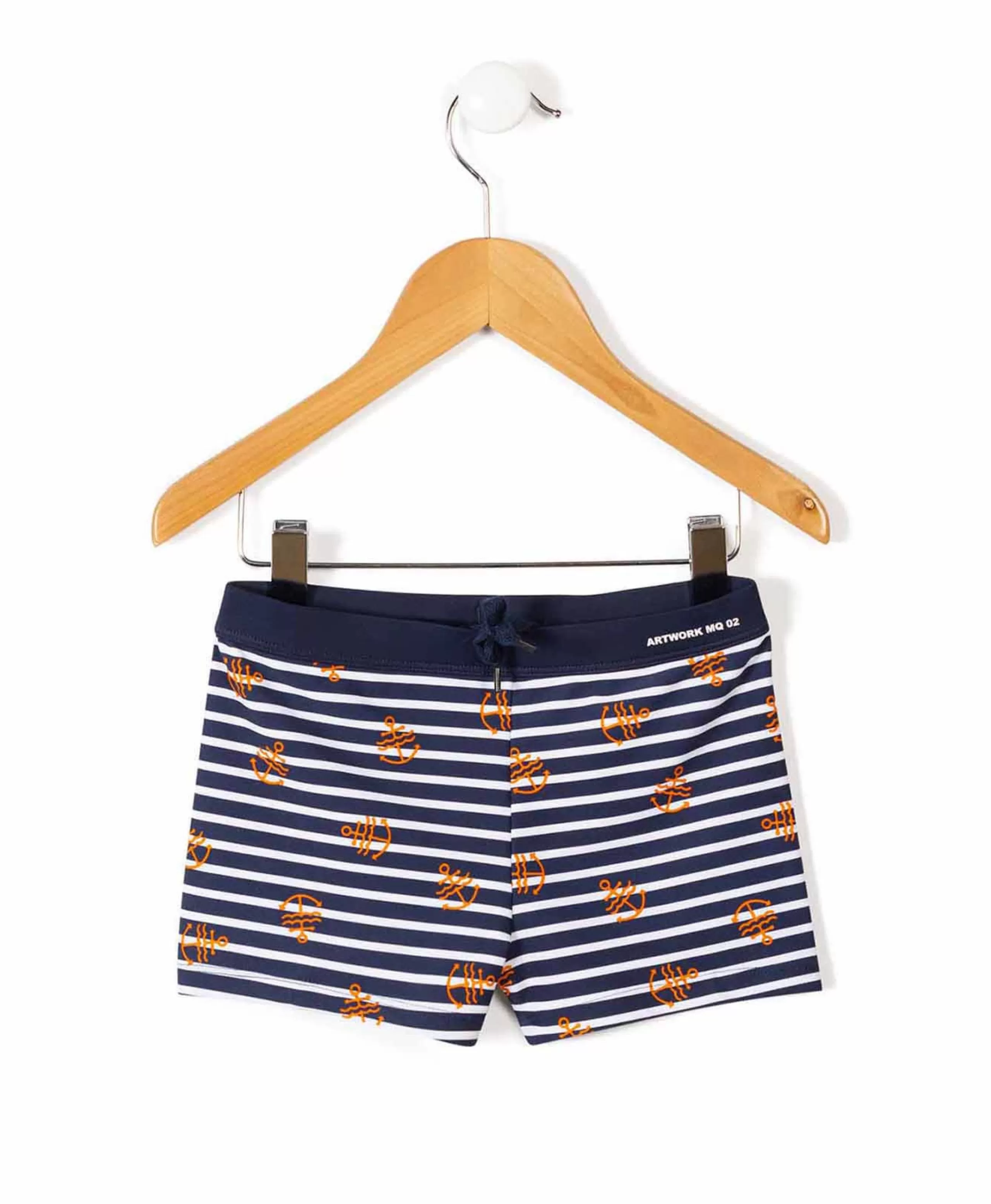 MAILLOT DE BAIN IMPRIME BLEU MADISO*Terre de Marins Best Sale