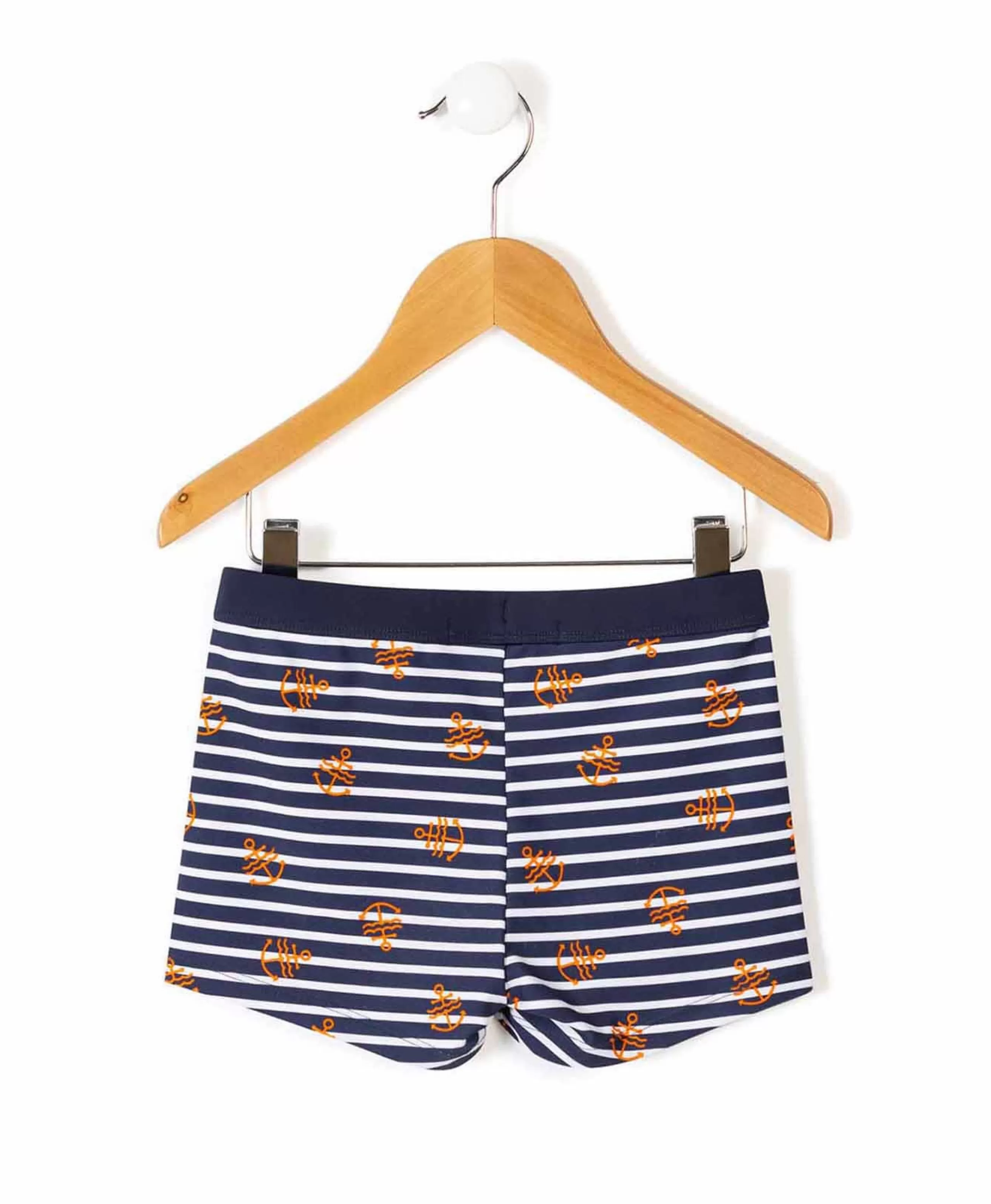 MAILLOT DE BAIN IMPRIME BLEU MADISO*Terre de Marins Best Sale