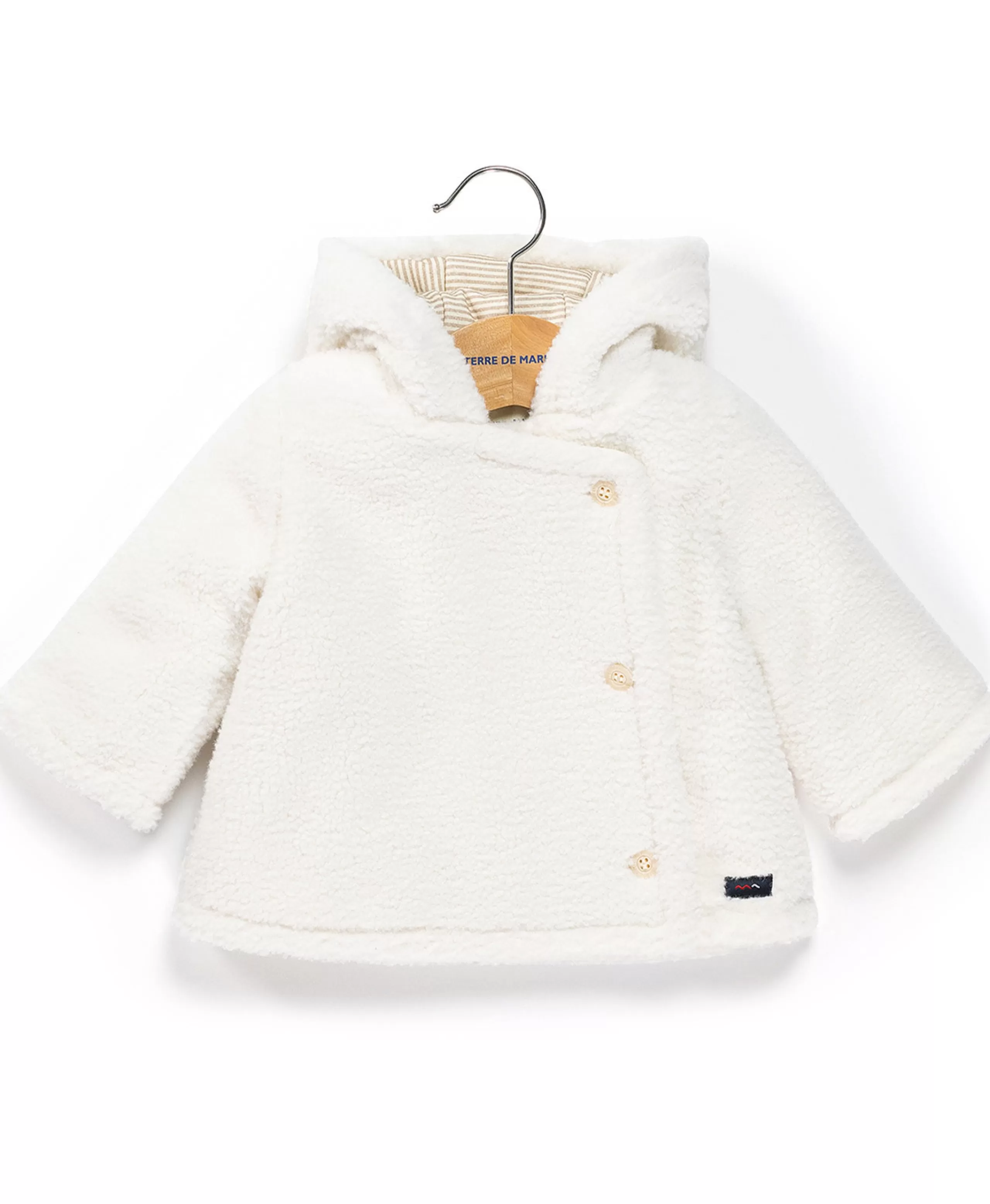 MANTEAU ECRU XAMY*Terre de Marins Shop