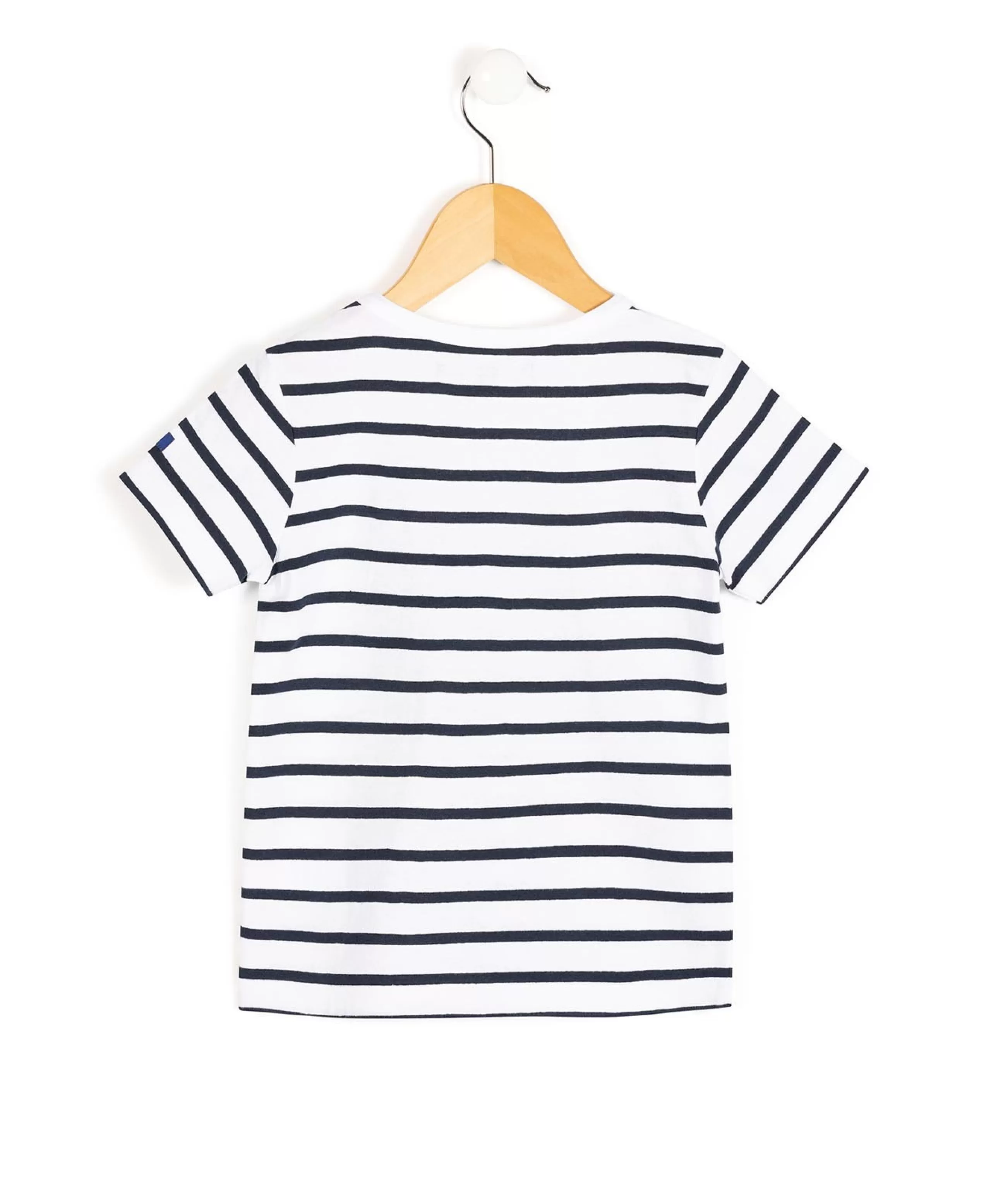 MARINIERE MC FOND BLANC RAYE INDIGO AQOI*Terre de Marins Best