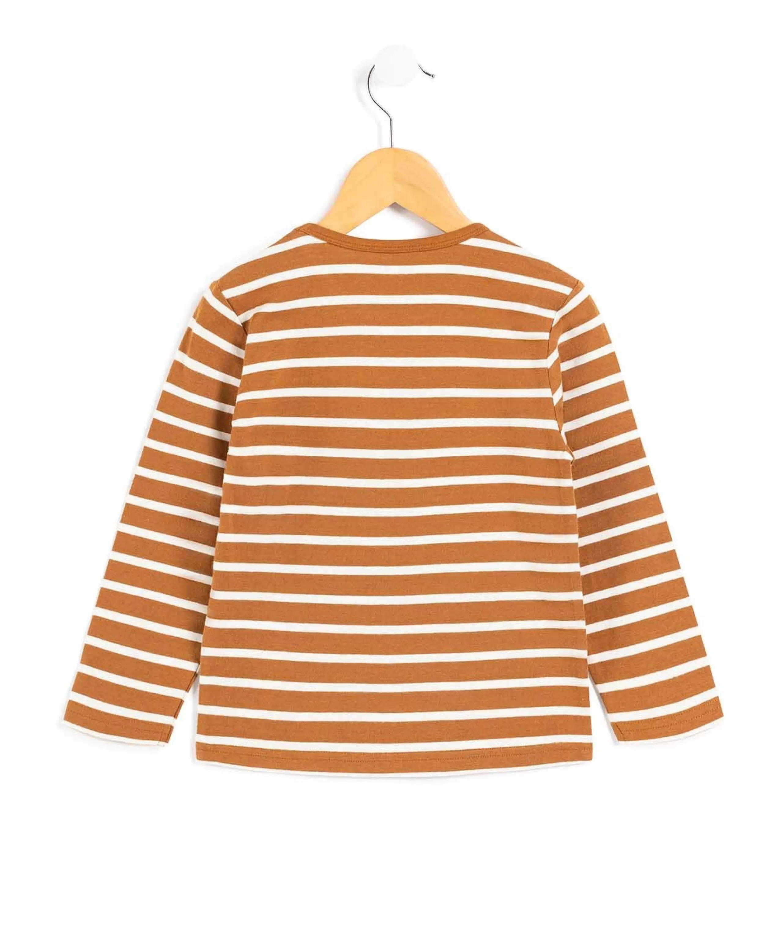 MARINIERE ML FOND CAMEL RAYE GREGE ECOGAL*Terre de Marins Cheap