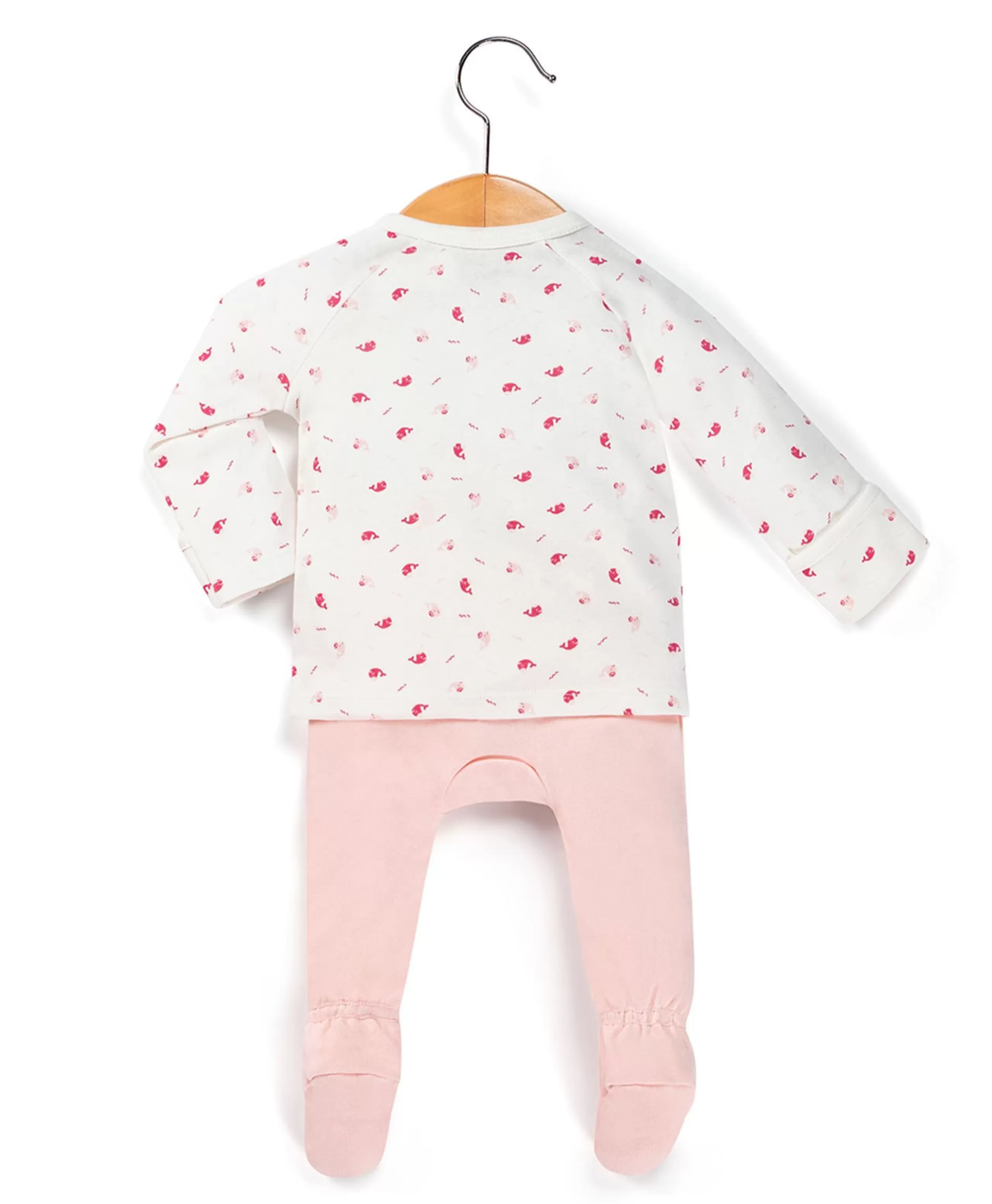 PANTALON + HAUT IMPRIME ROSE BACOEUR*Terre de Marins Fashion