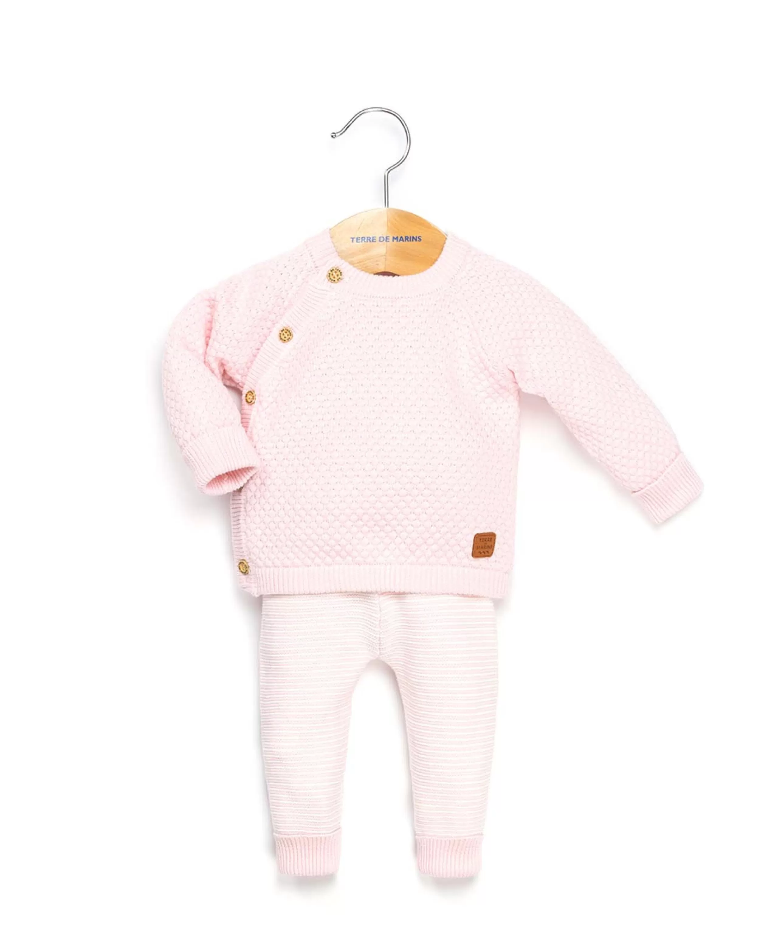 PANTALON + HAUT ROSE PALE MIRAKLE*Terre de Marins Cheap