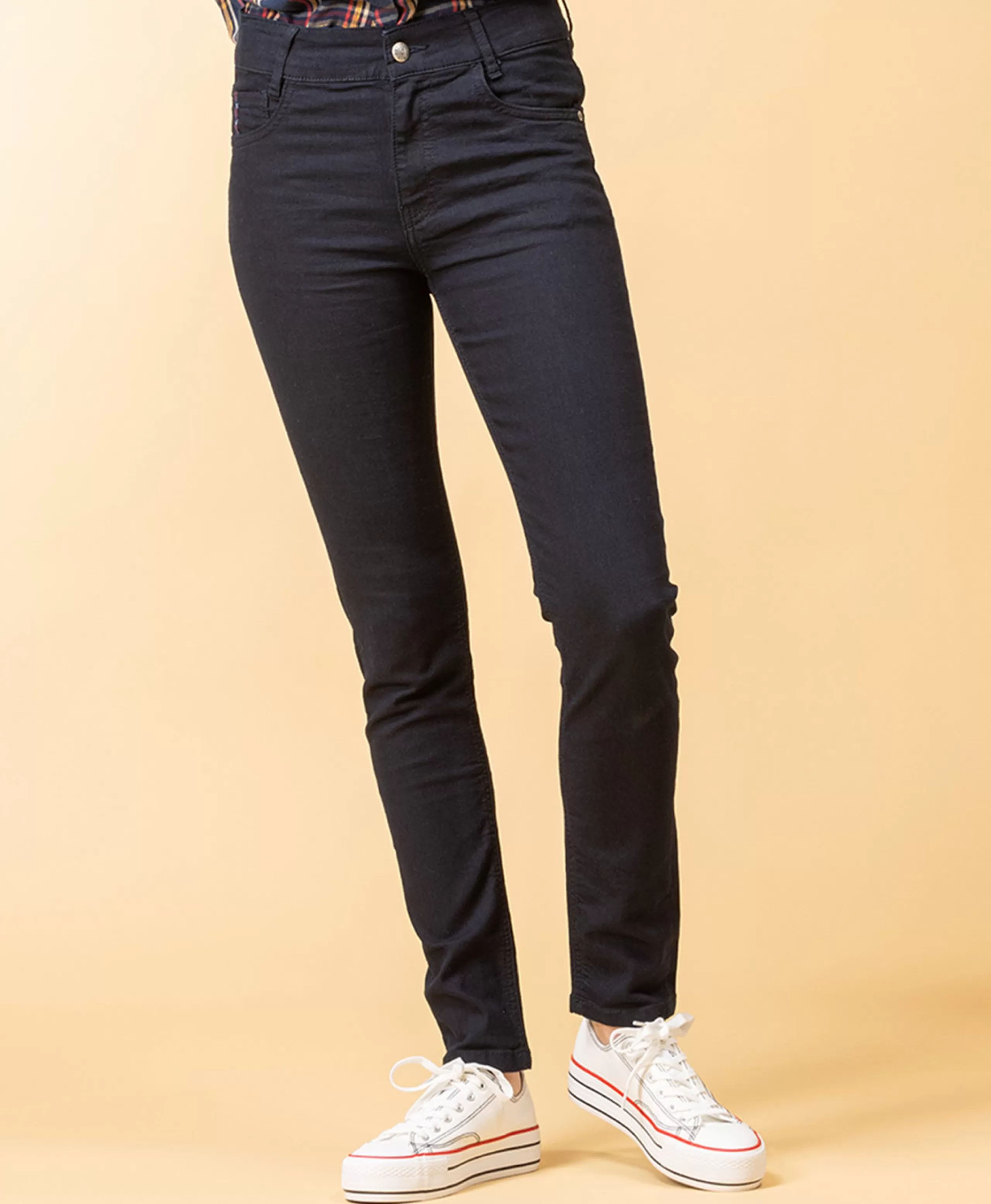 PANTALON DENIM BLEU COMKOMO*Terre de Marins Online