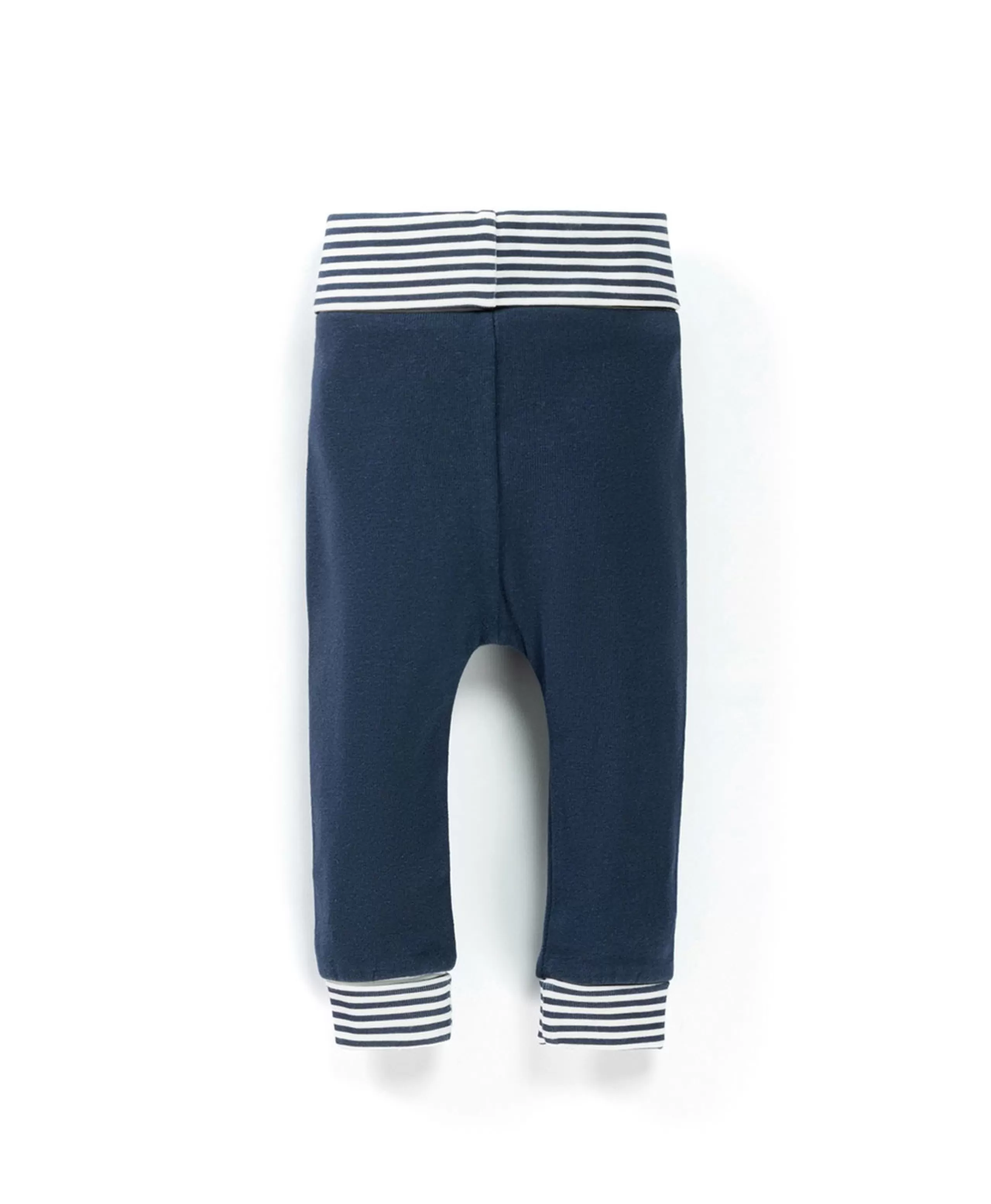 PANTALON INDIGO BEGGING*Terre de Marins Outlet