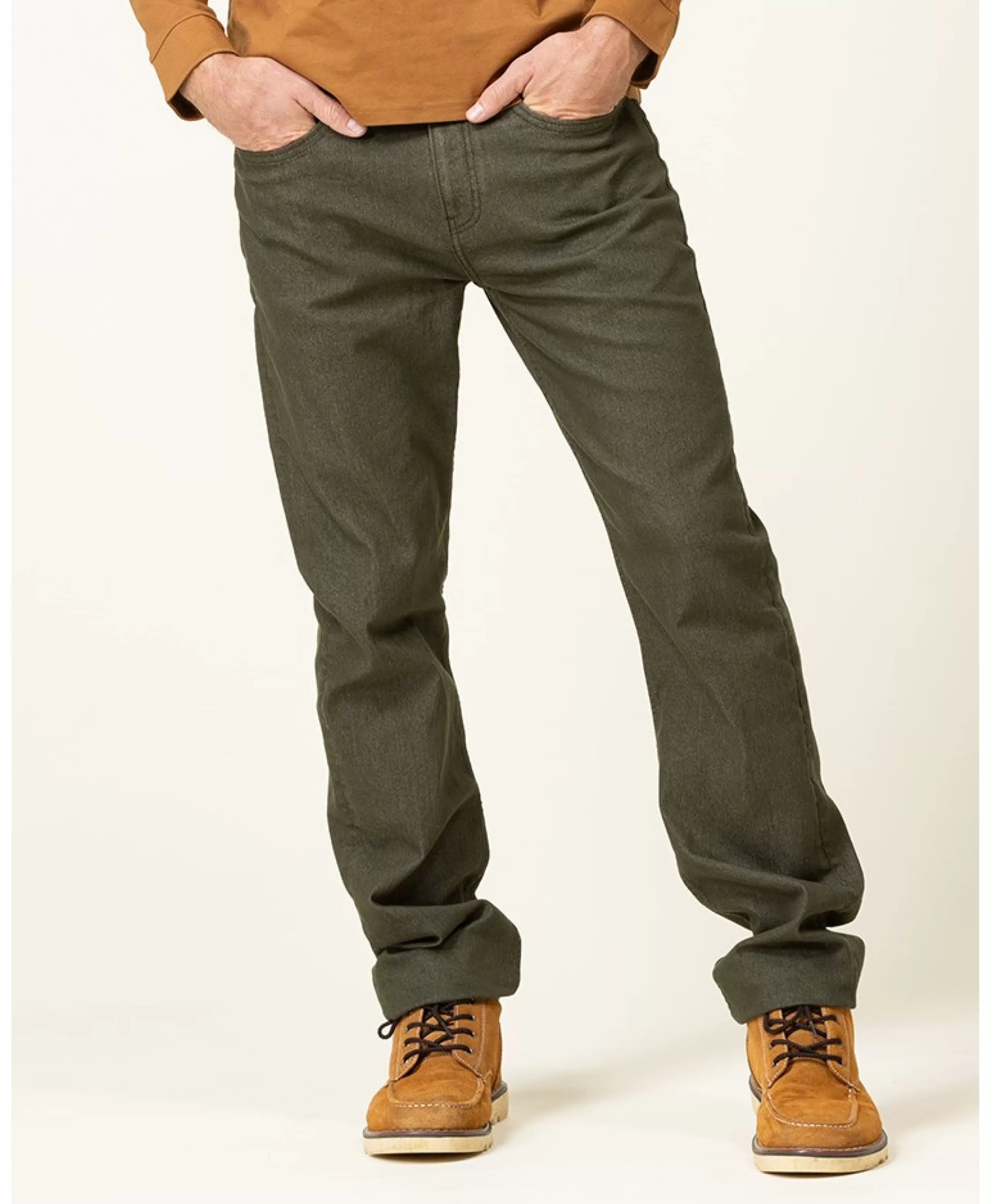 PANTALON KAKI ELINO*Terre de Marins Clearance
