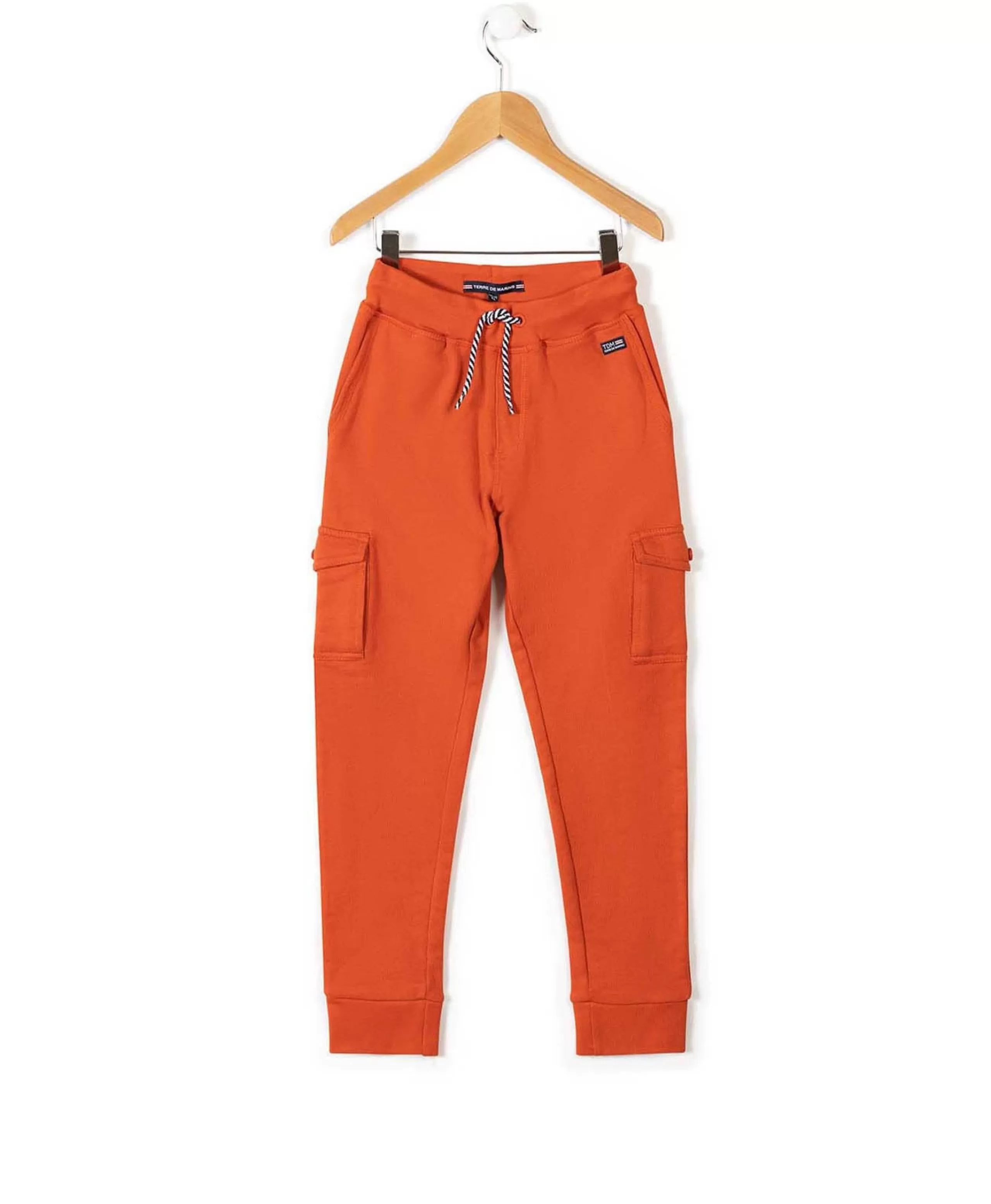 PANTALON ORANGE ROUILLE CARGO*Terre de Marins Fashion