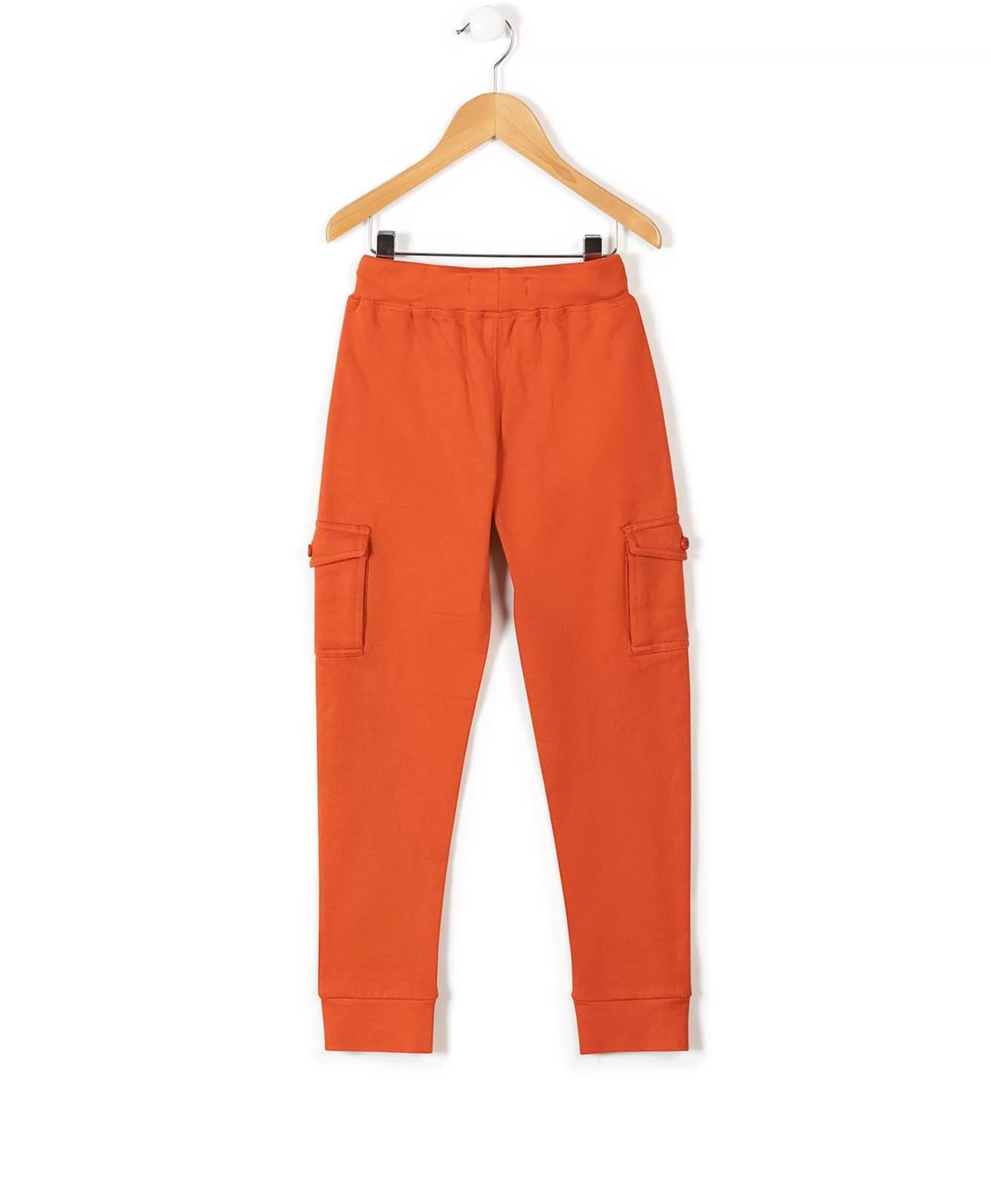 PANTALON ORANGE ROUILLE CARGO*Terre de Marins Fashion