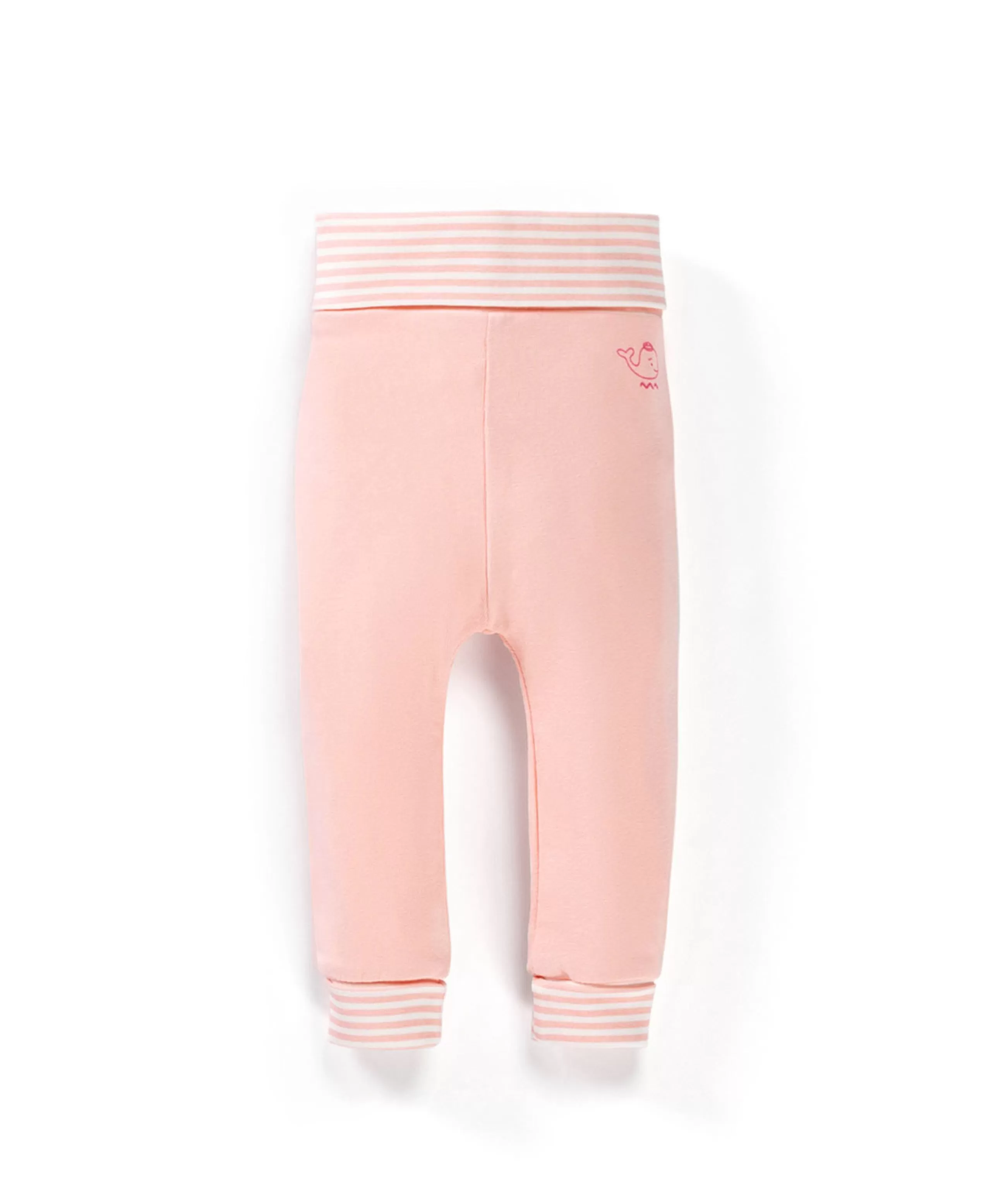 PANTALON ROSE PALE BEGGING*Terre de Marins Sale