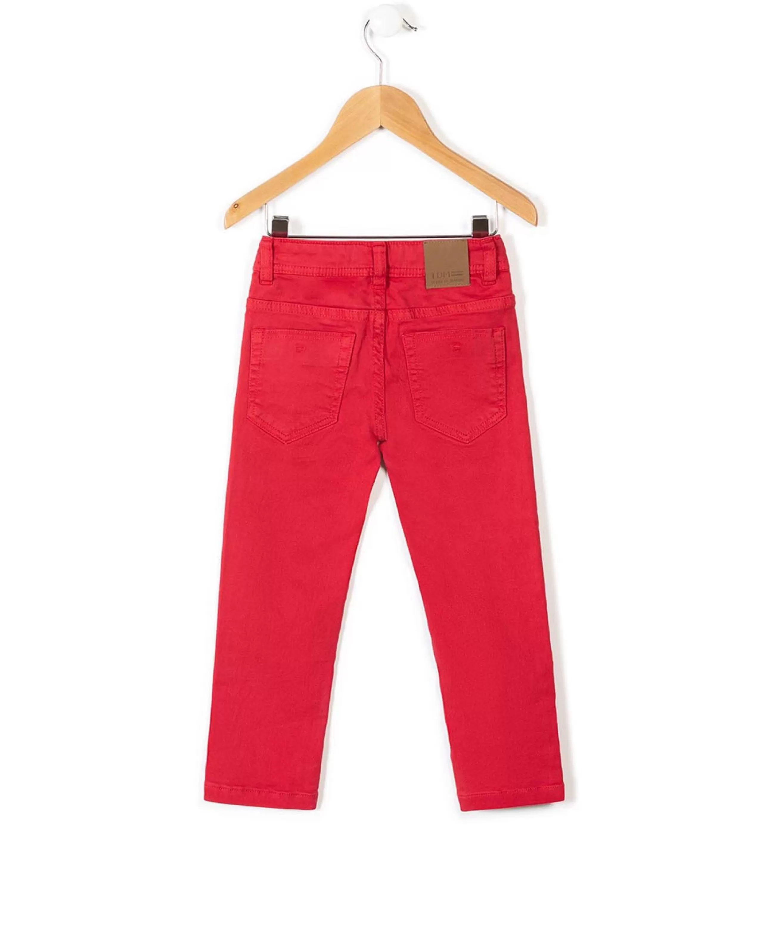 PANTALON ROUGE RUBIS DAUMO*Terre de Marins Cheap