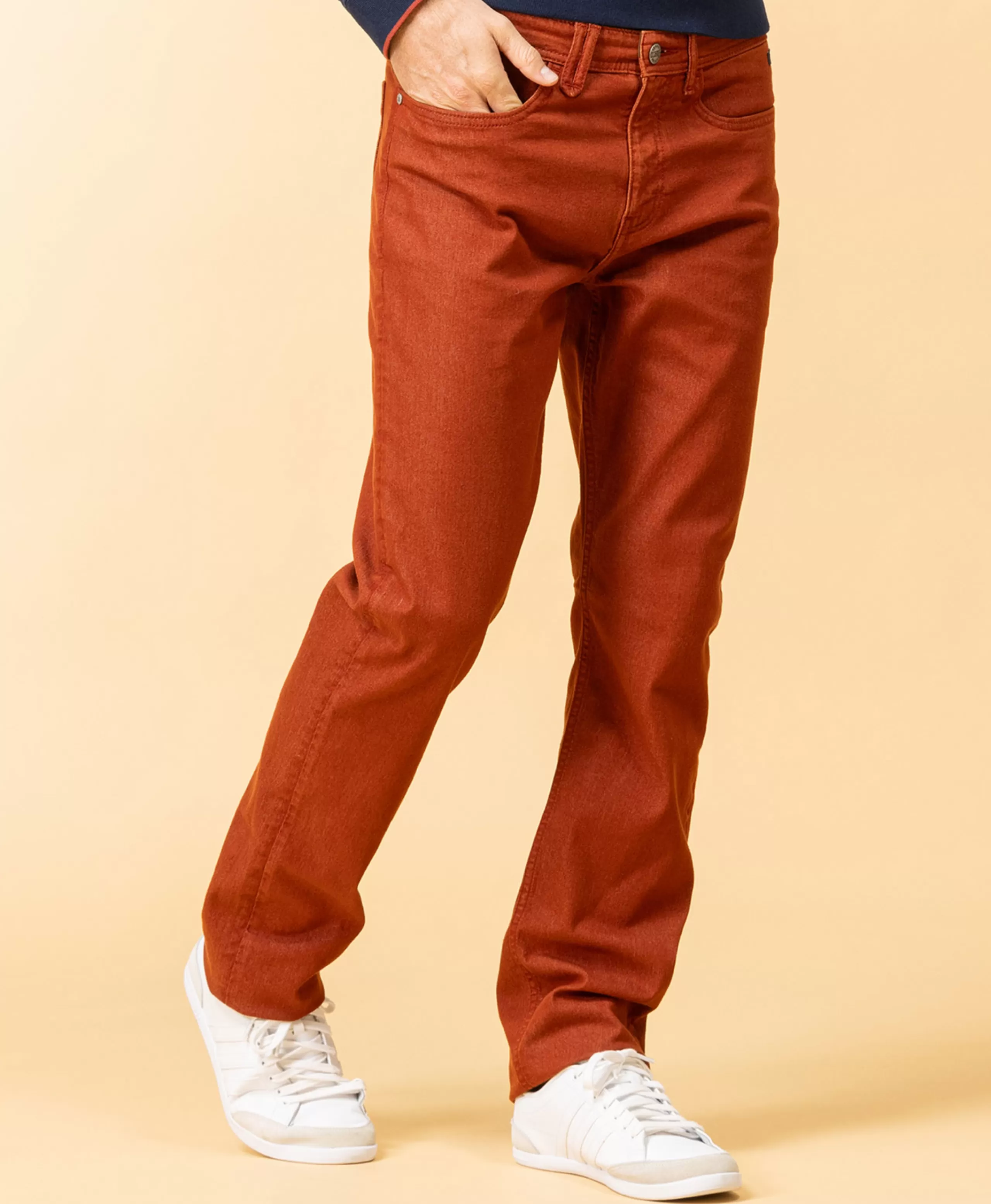 PANTALON ROUILLE FONCE ELINO*Terre de Marins Best