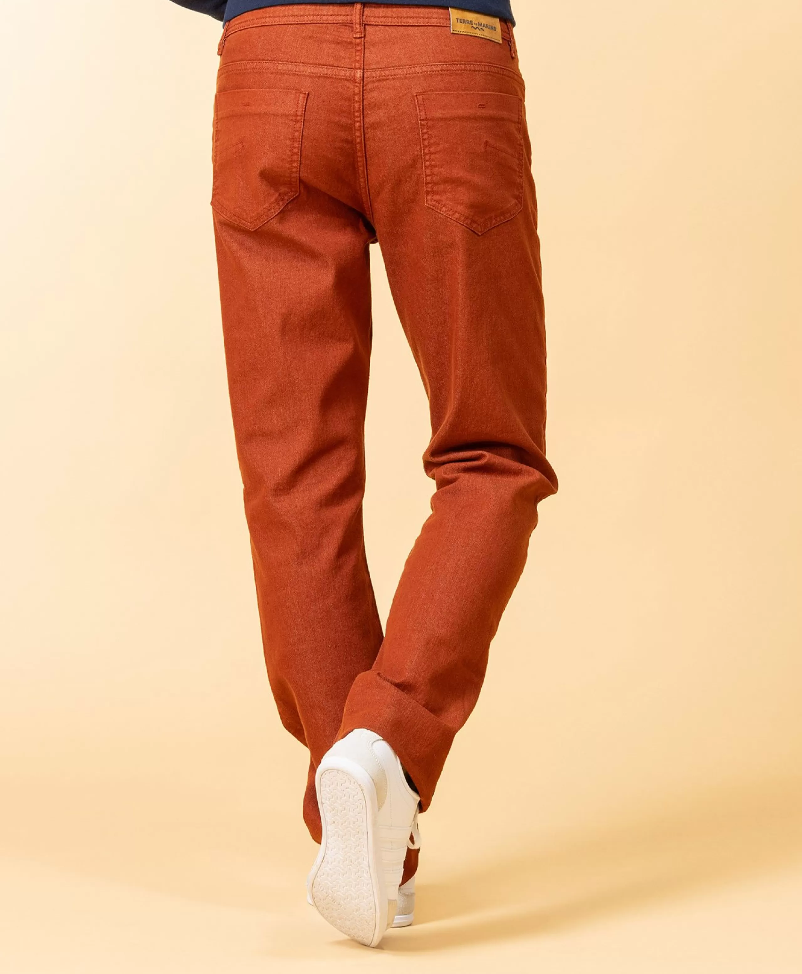 PANTALON ROUILLE FONCE ELINO*Terre de Marins Best