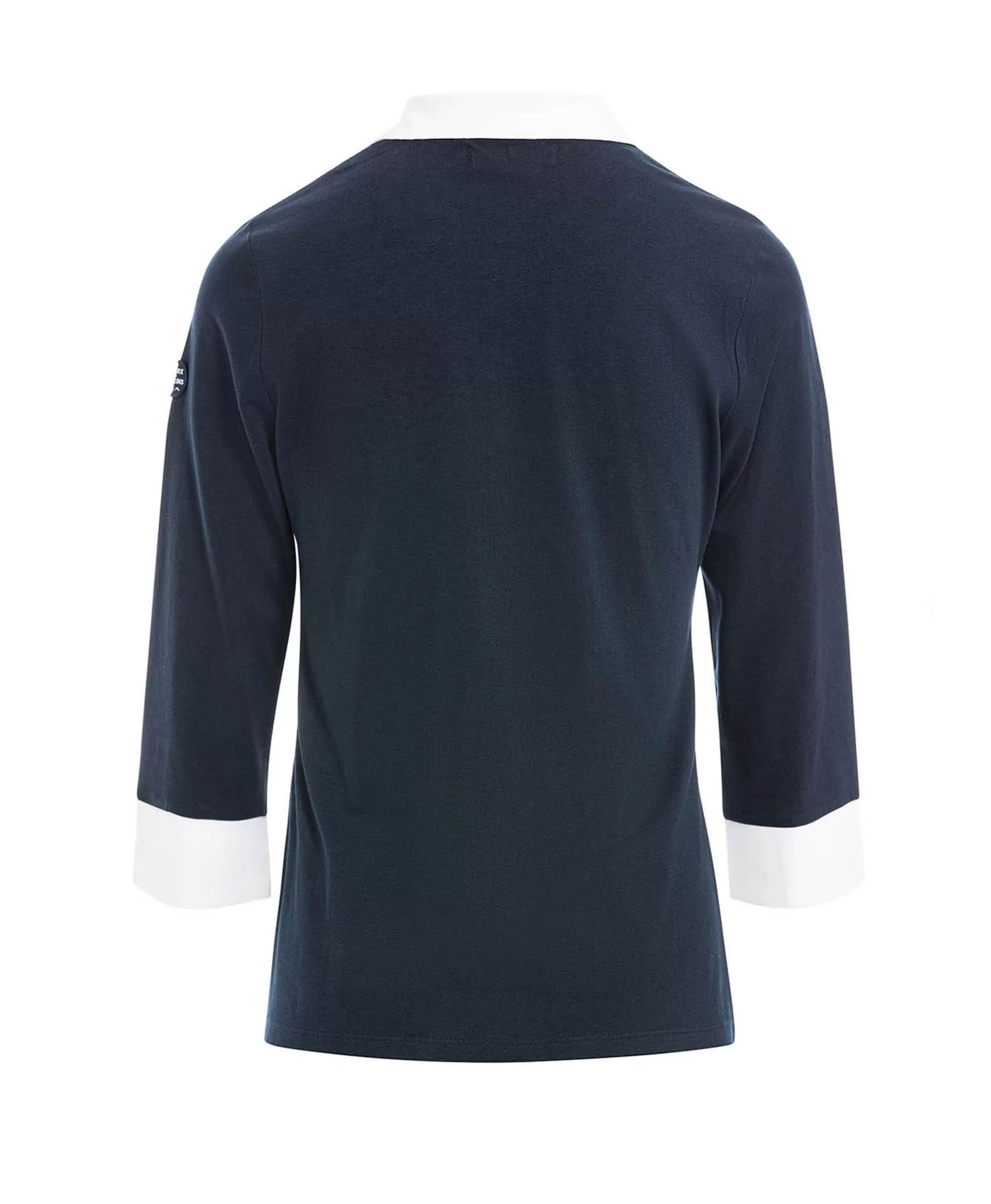 POLO M3/4 MARINE UCAPE*Terre de Marins Fashion