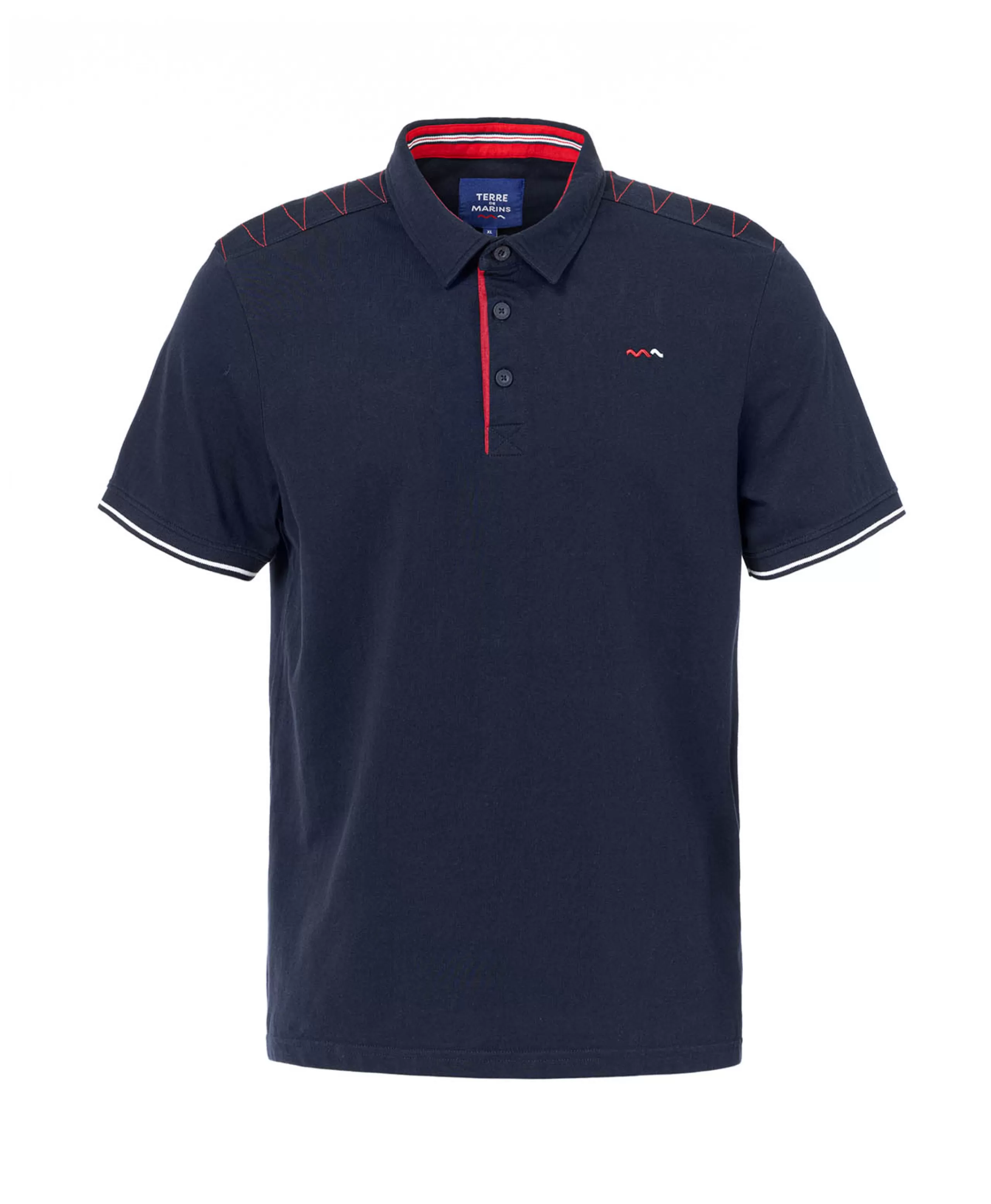 POLO MC INDIGO OLDUN*Terre de Marins Cheap
