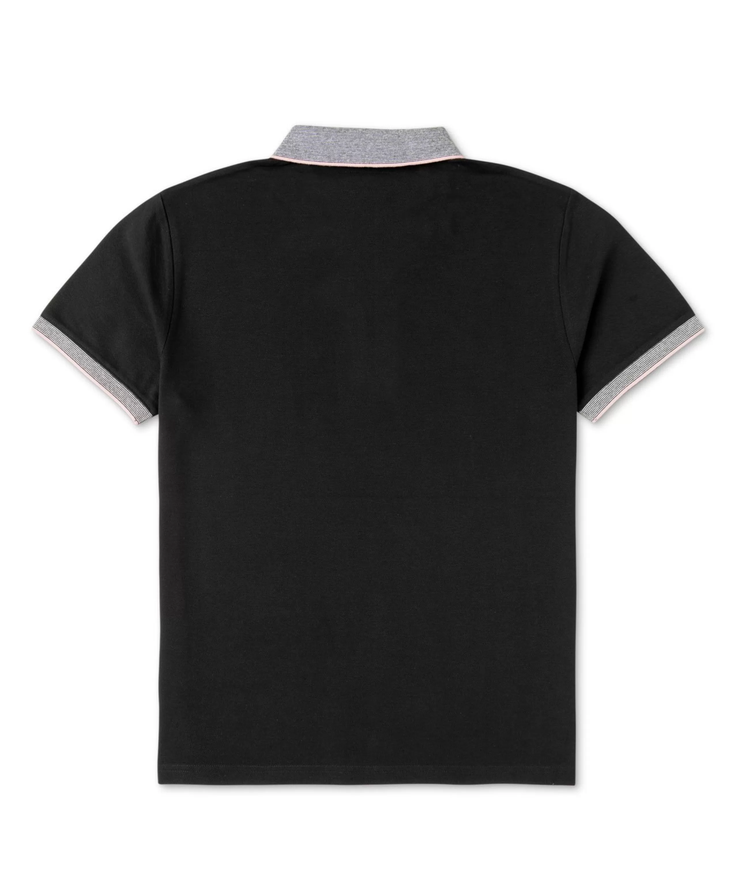 POLO MC NOIR OREVOIR*Terre de Marins Flash Sale