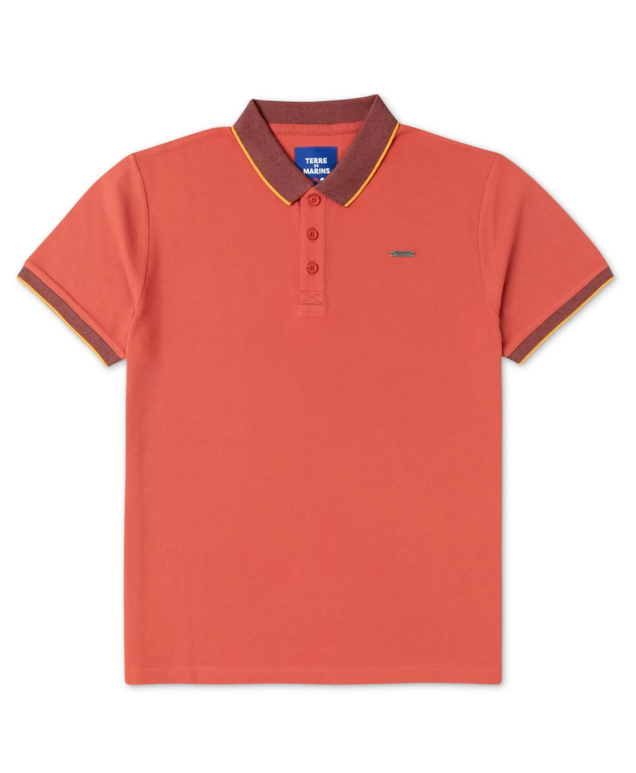 POLO MC ROUGE BRIQUE OREVOIR*Terre de Marins Online