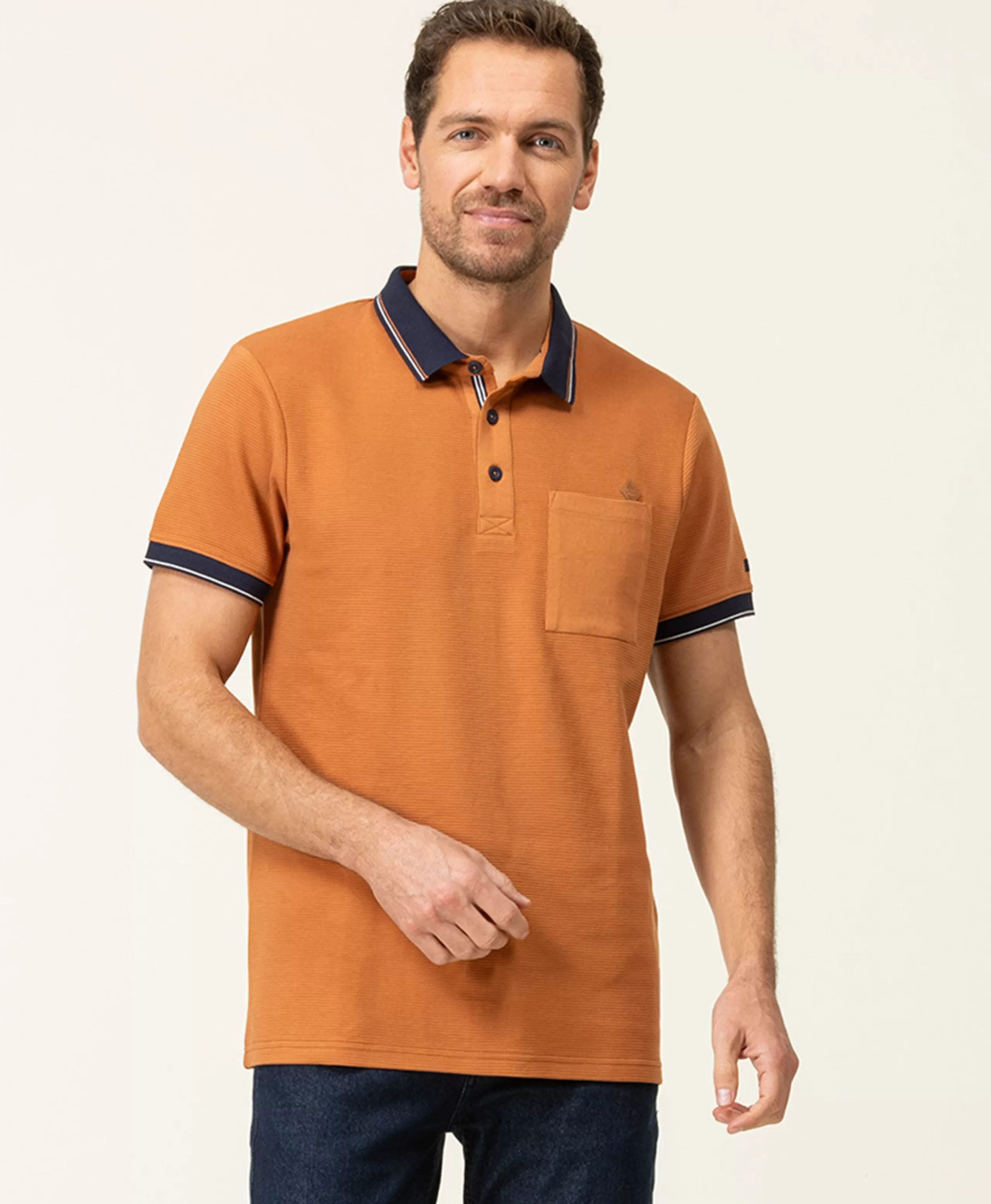 POLO MC ROUILLE OTOMA*Terre de Marins Discount