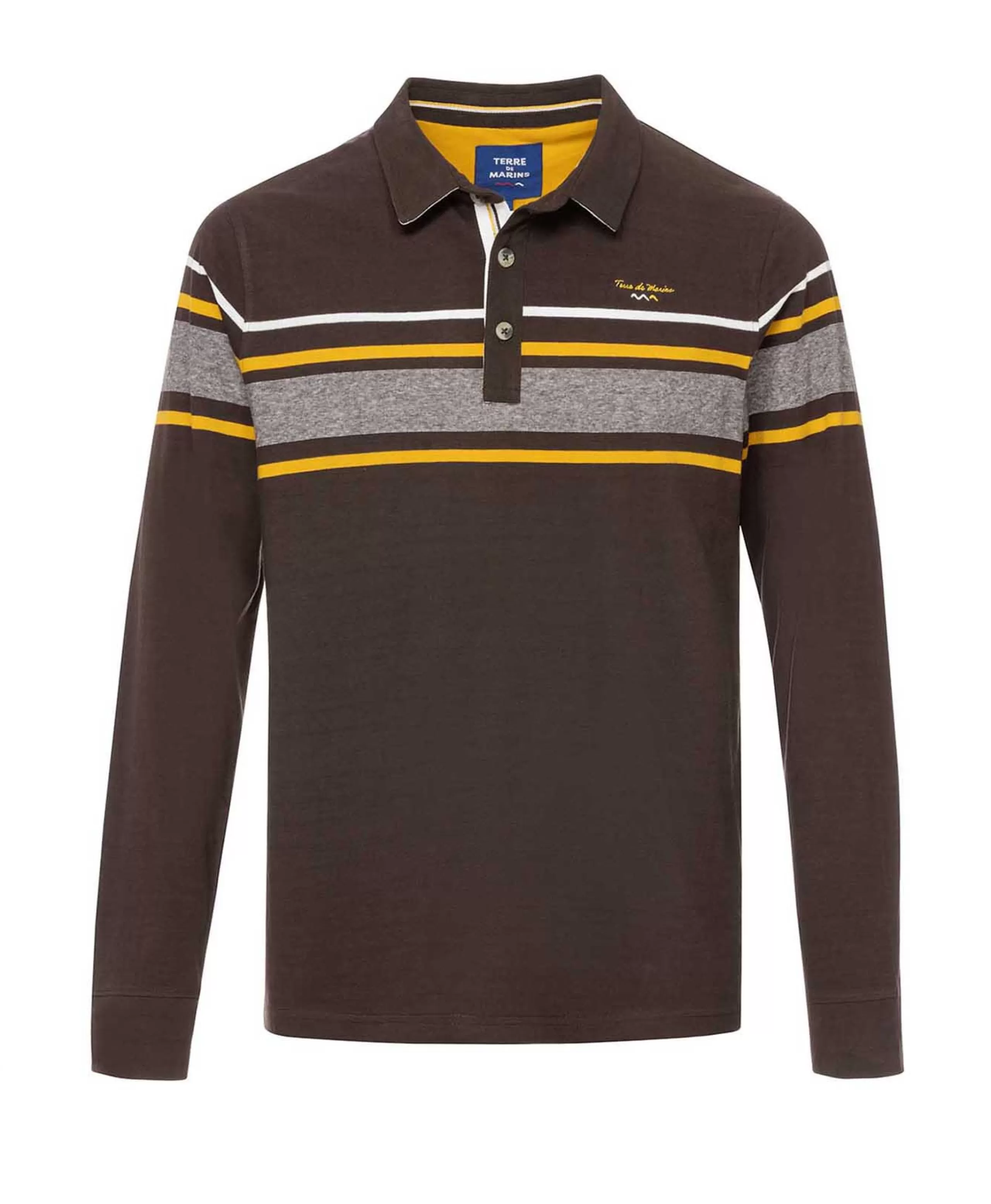 POLO ML CHOCOLAT DUPONI*Terre de Marins Best