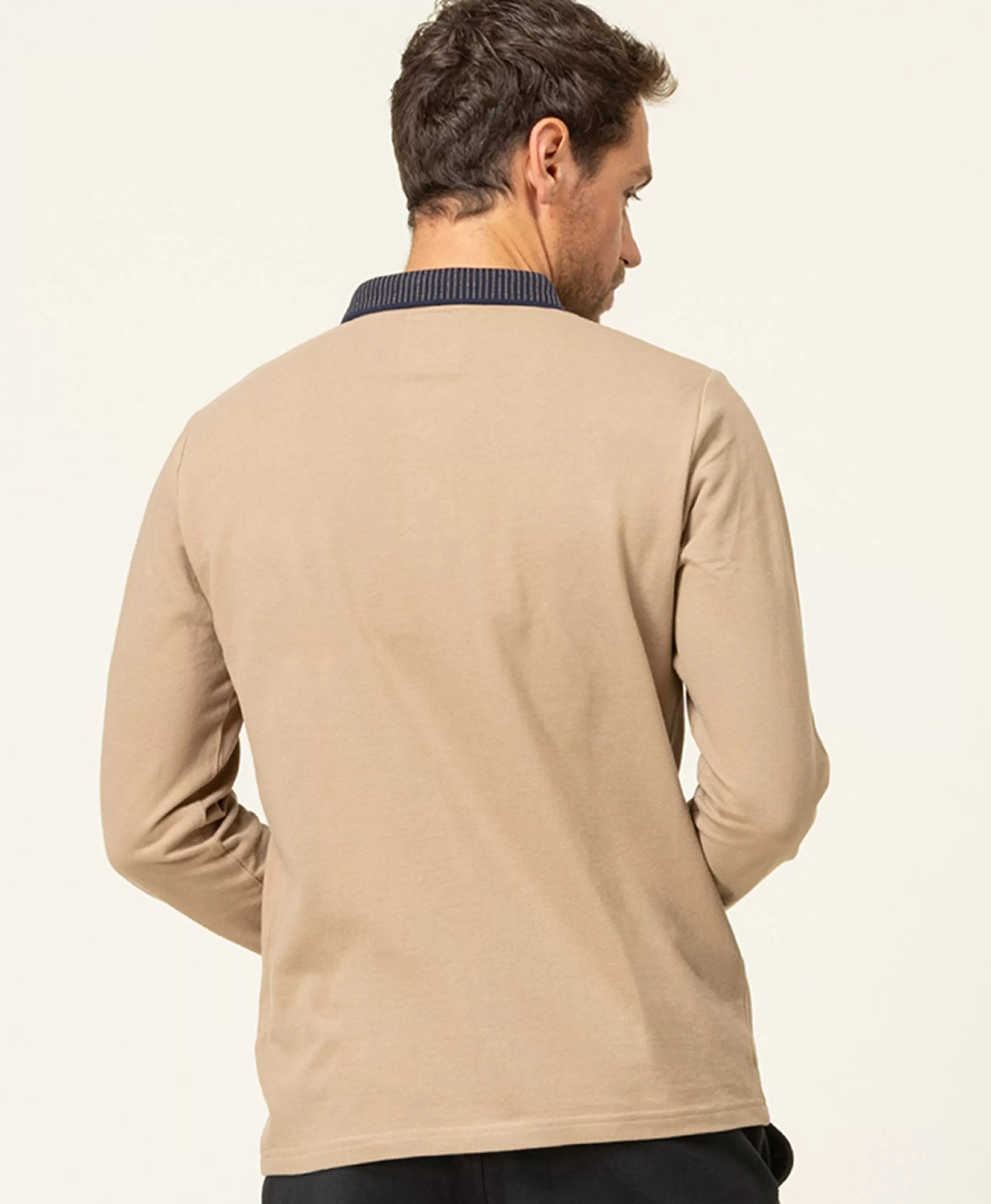 POLO ML SABLE ORAI*Terre de Marins New