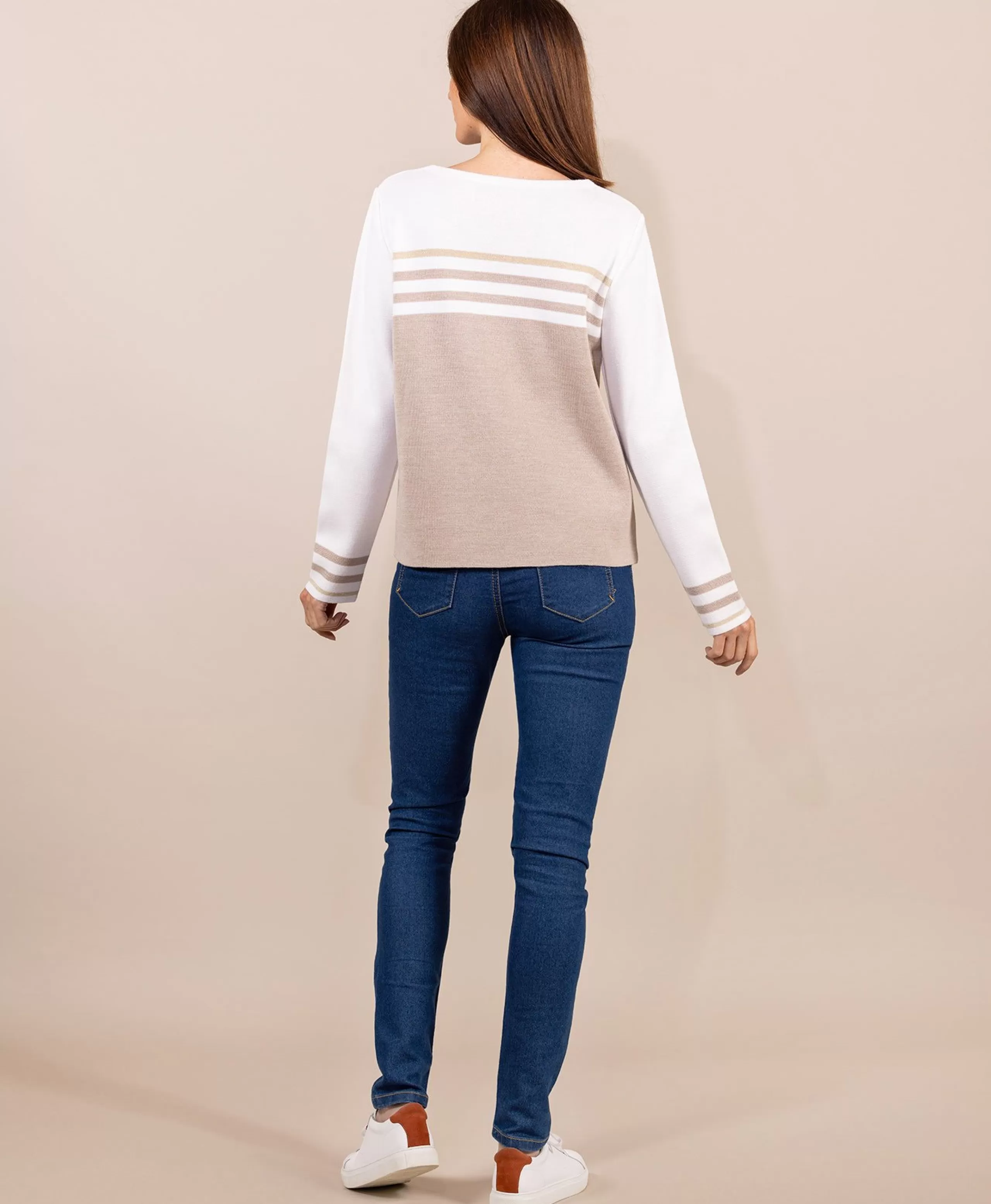 PULL BEIGE KOLETTE*Terre de Marins Online