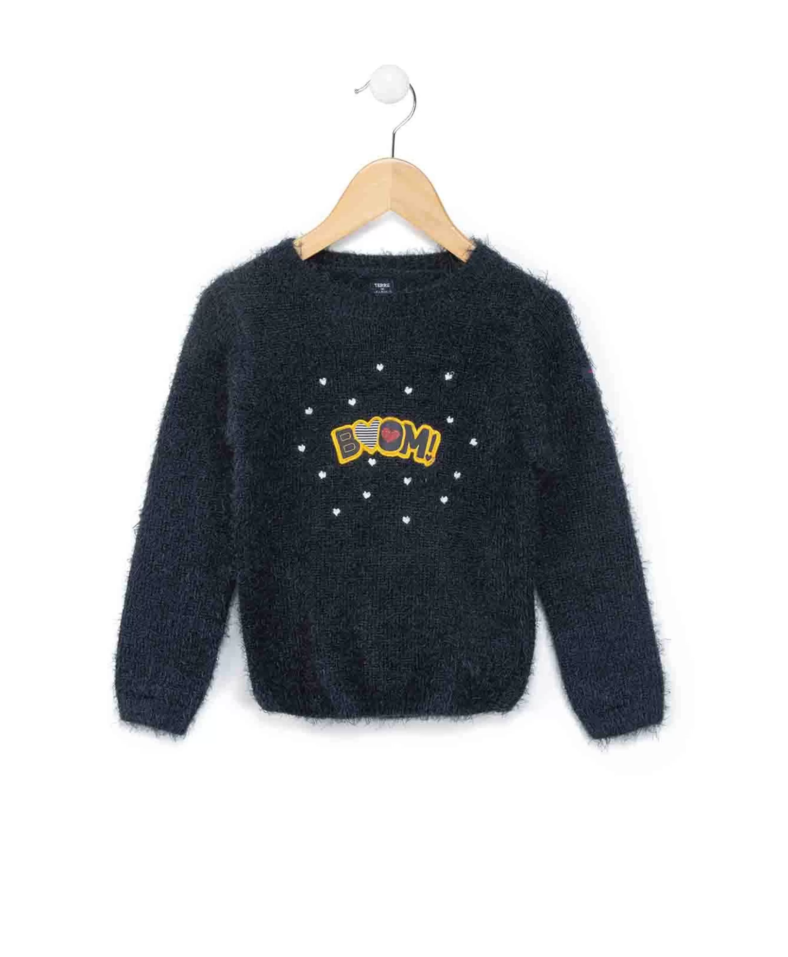 PULL BLEU INDIGO ELLE BIS*Terre de Marins Hot