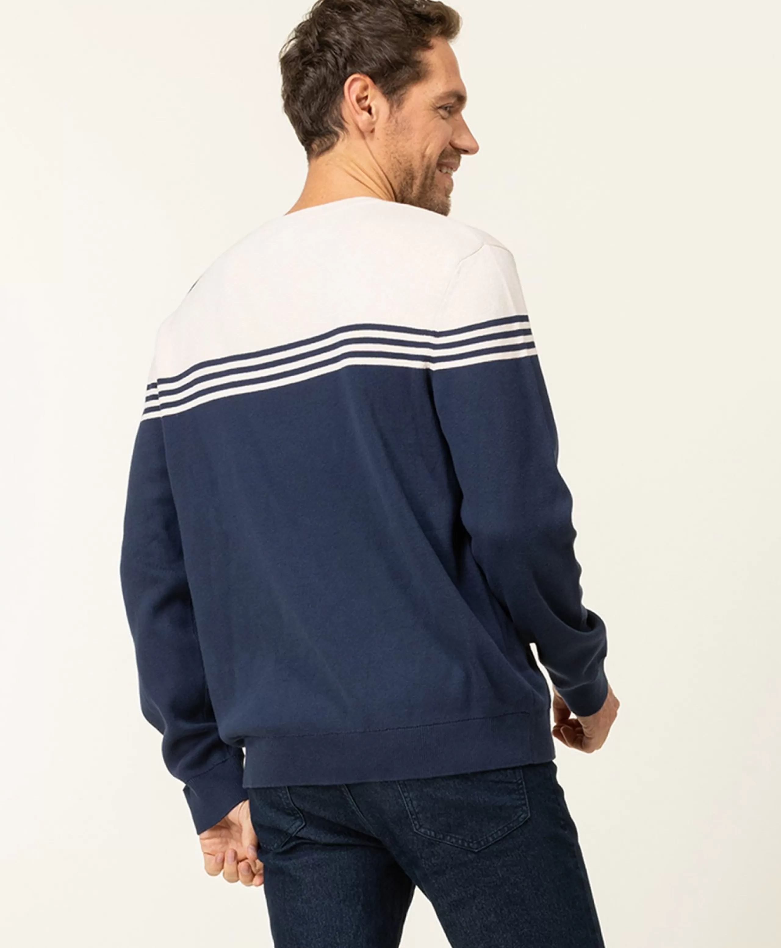 PULL BLEU MINERAL KARAY*Terre de Marins Best Sale