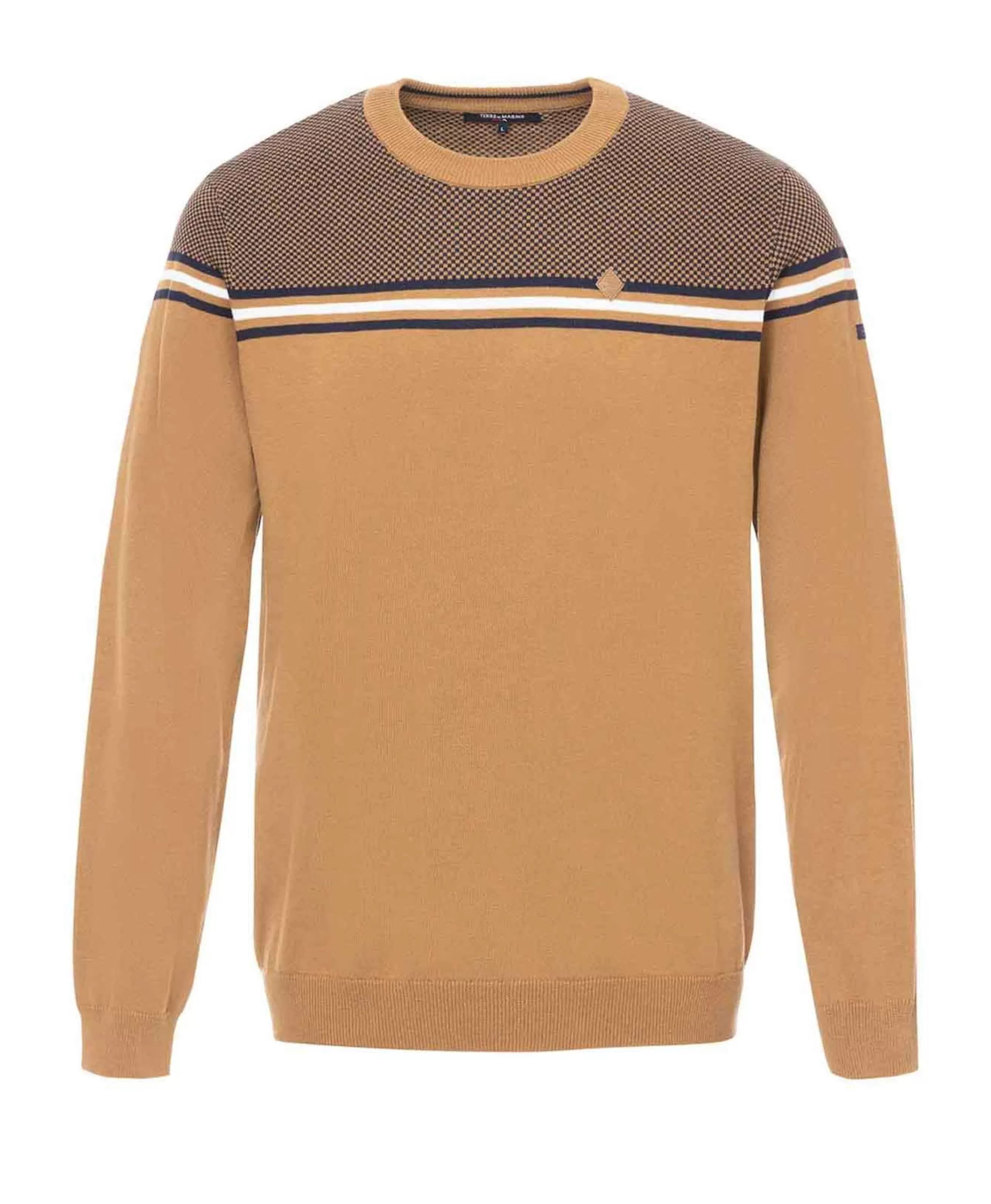 PULL CAMEL HANSEN*Terre de Marins Store