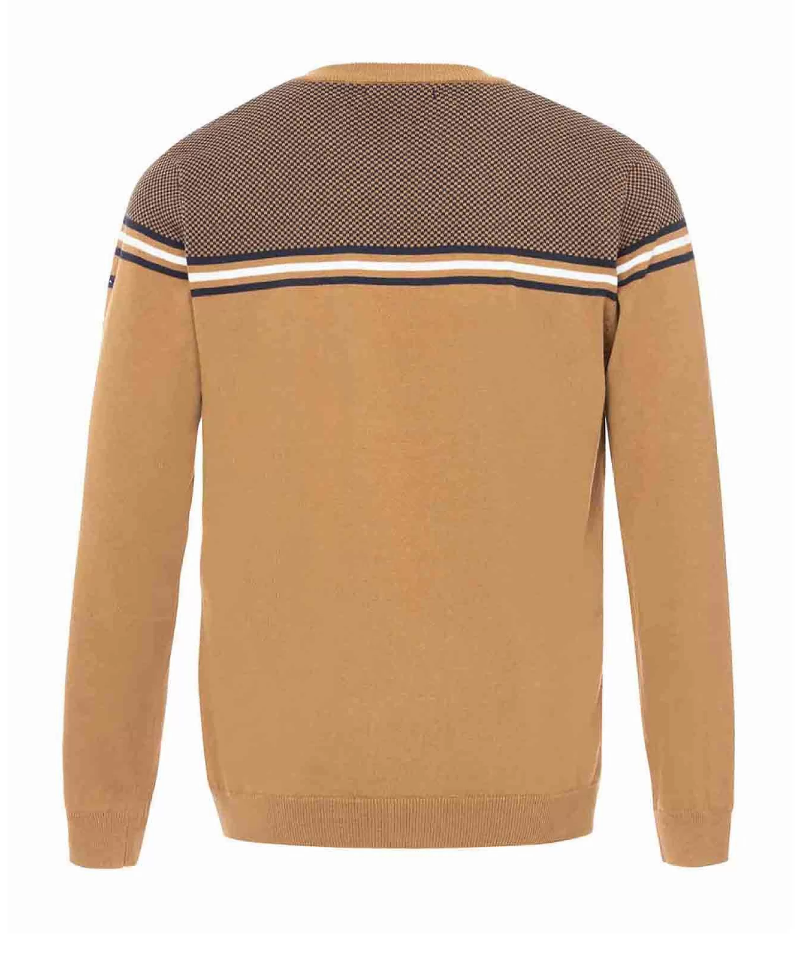 PULL CAMEL HANSEN*Terre de Marins Store