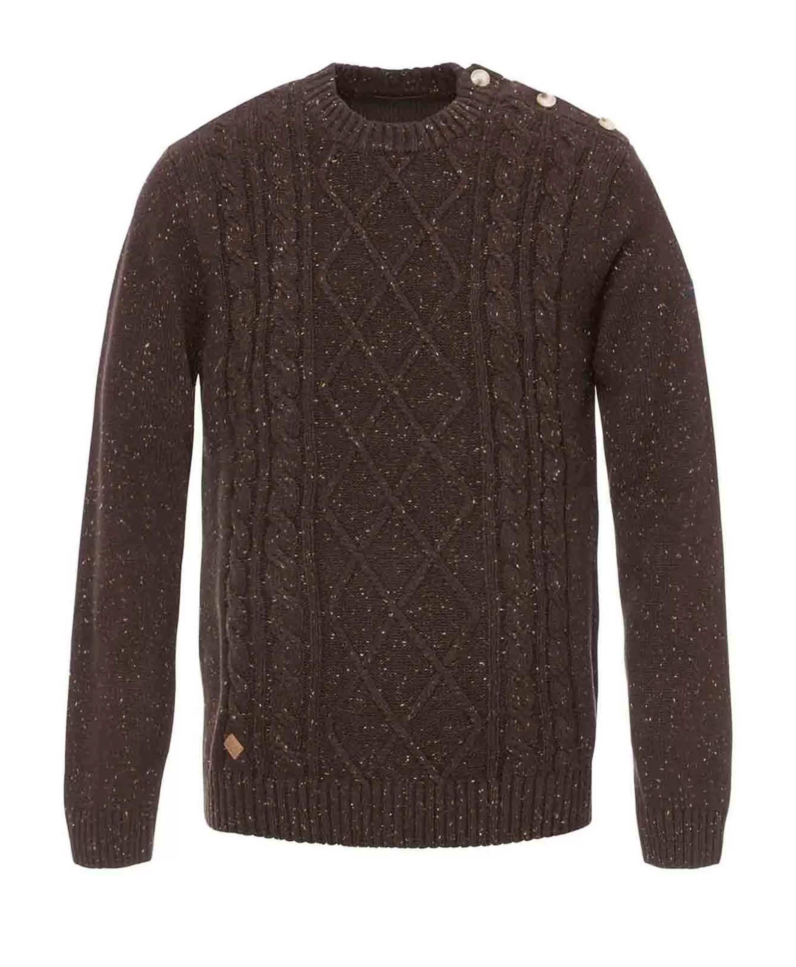 PULL CHOCOLAT HATTING*Terre de Marins Best Sale