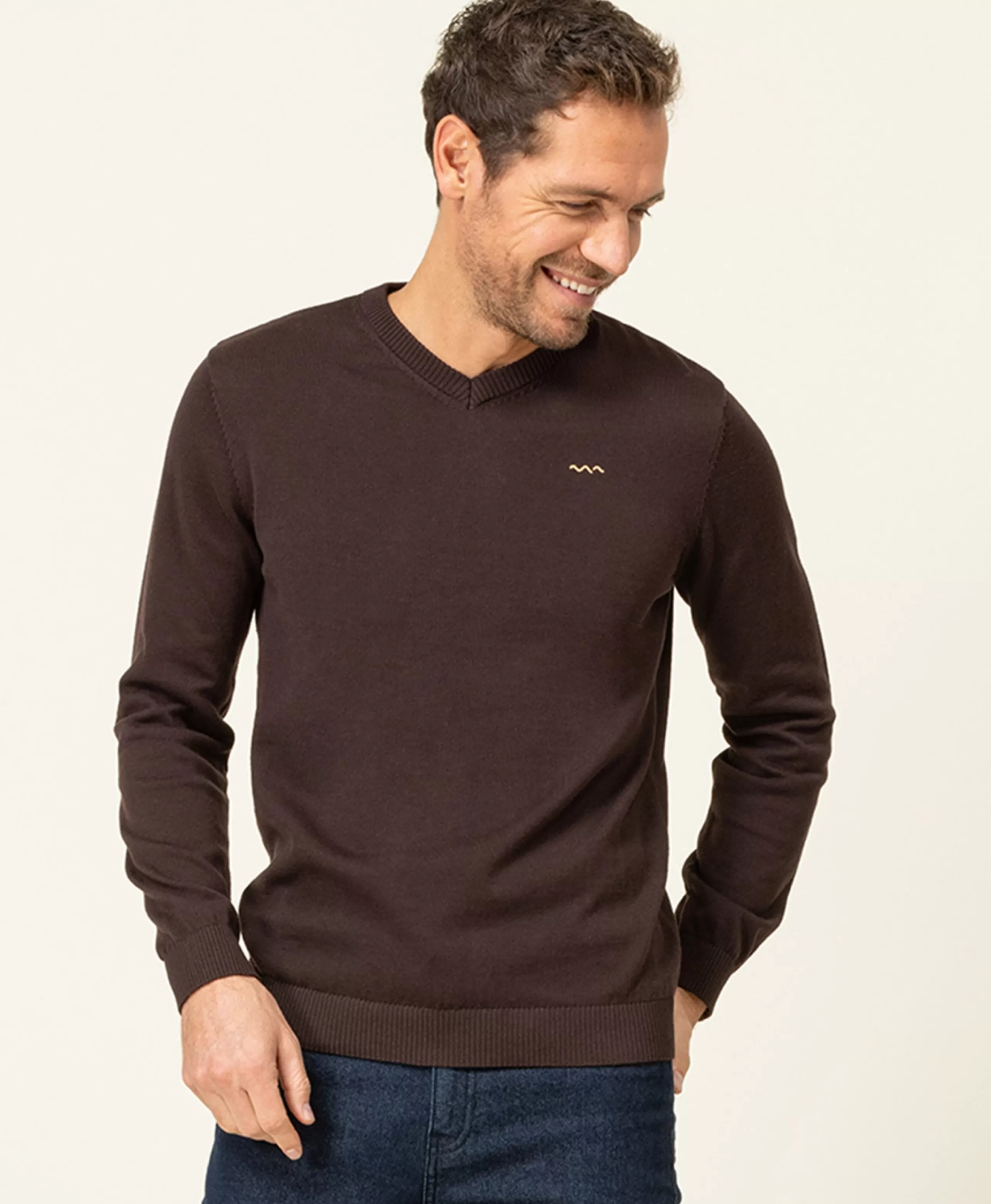 PULL CHOCOLAT KARIBA*Terre de Marins Hot