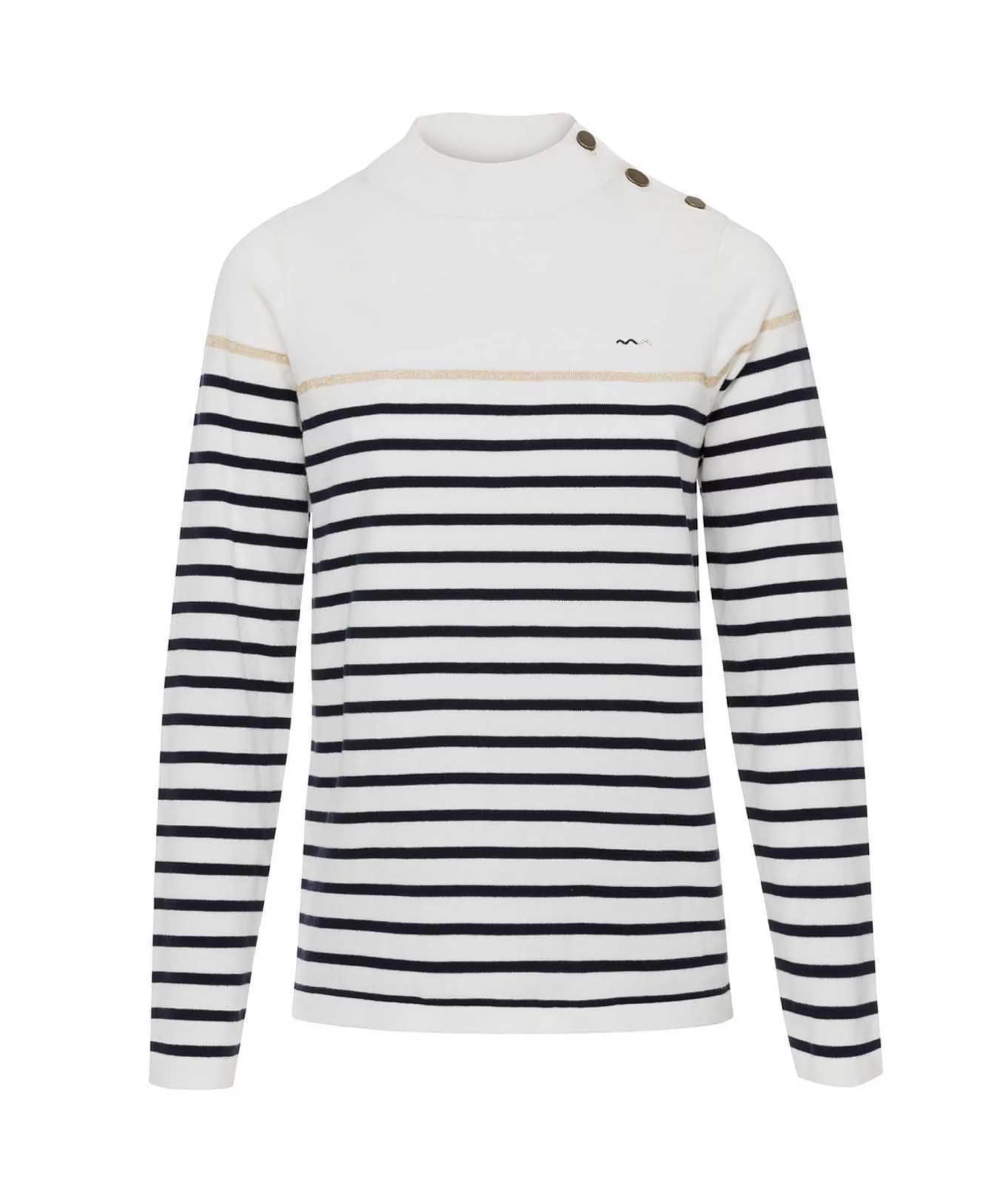 PULL FOND NATUREL RAYE MARINE BORICHA*Terre de Marins Cheap