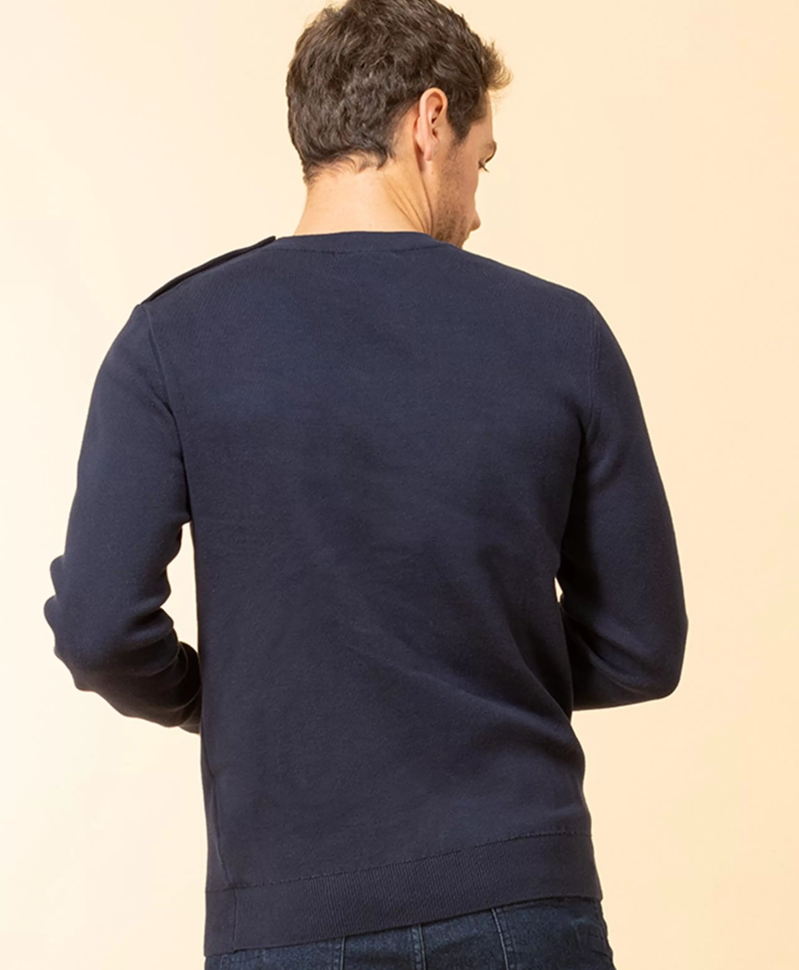 PULL INDIGO KAFULL*Terre de Marins Hot