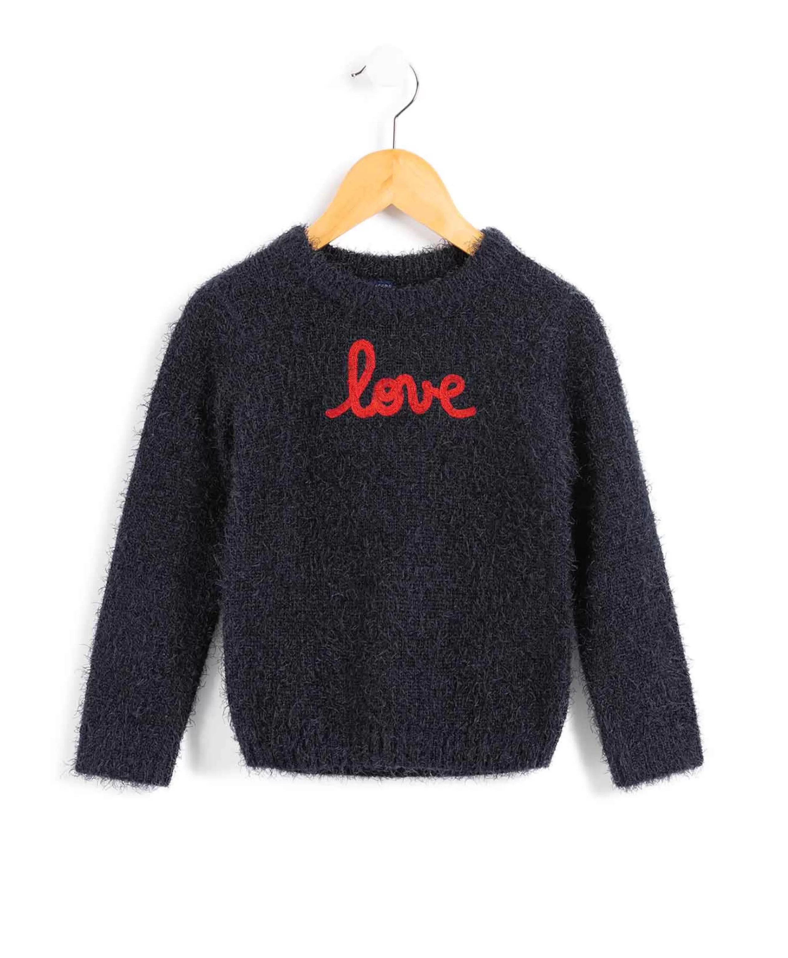 PULL INDIGO KARENAT*Terre de Marins Clearance