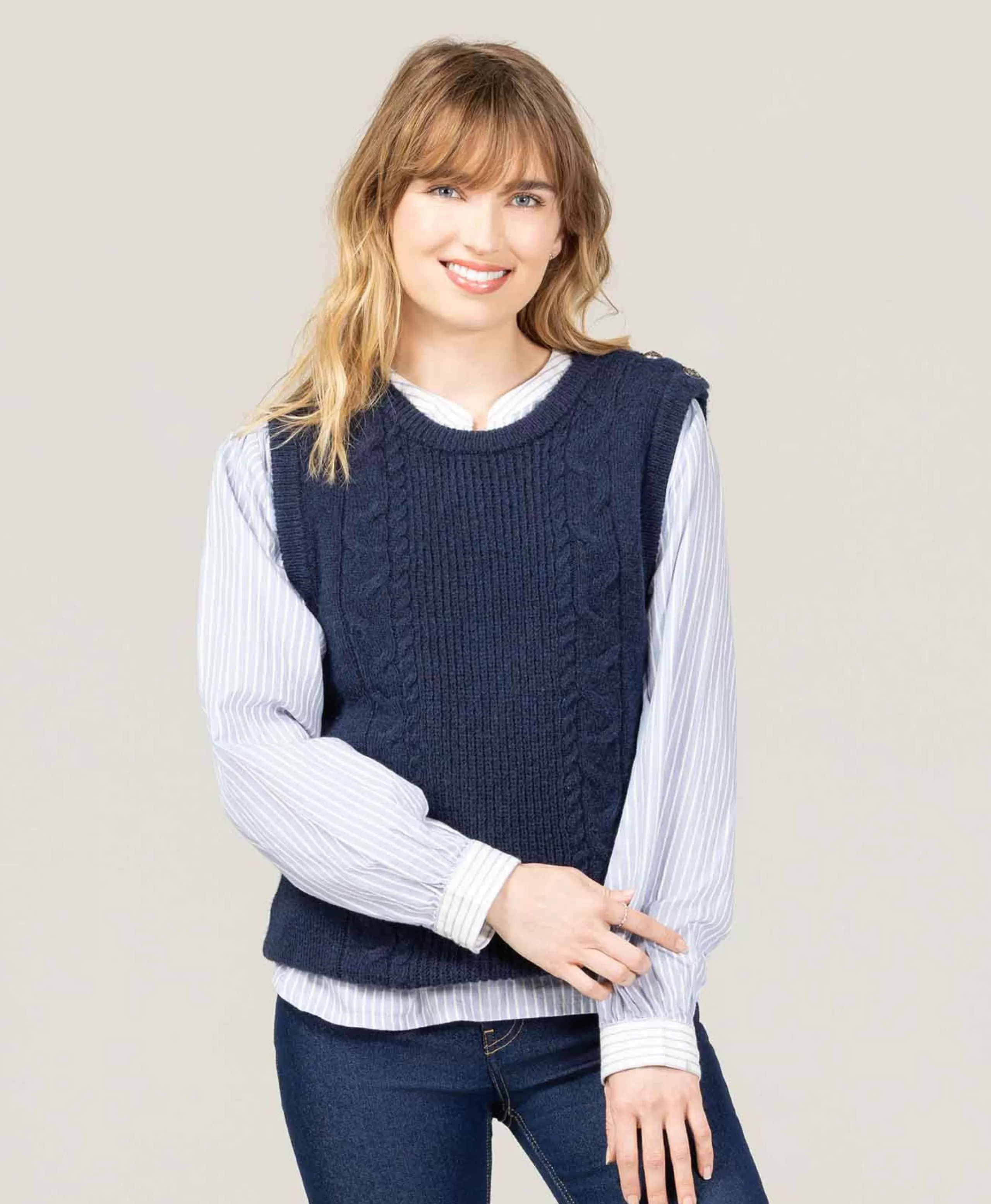 PULL INDIGO KARST*Terre de Marins Cheap