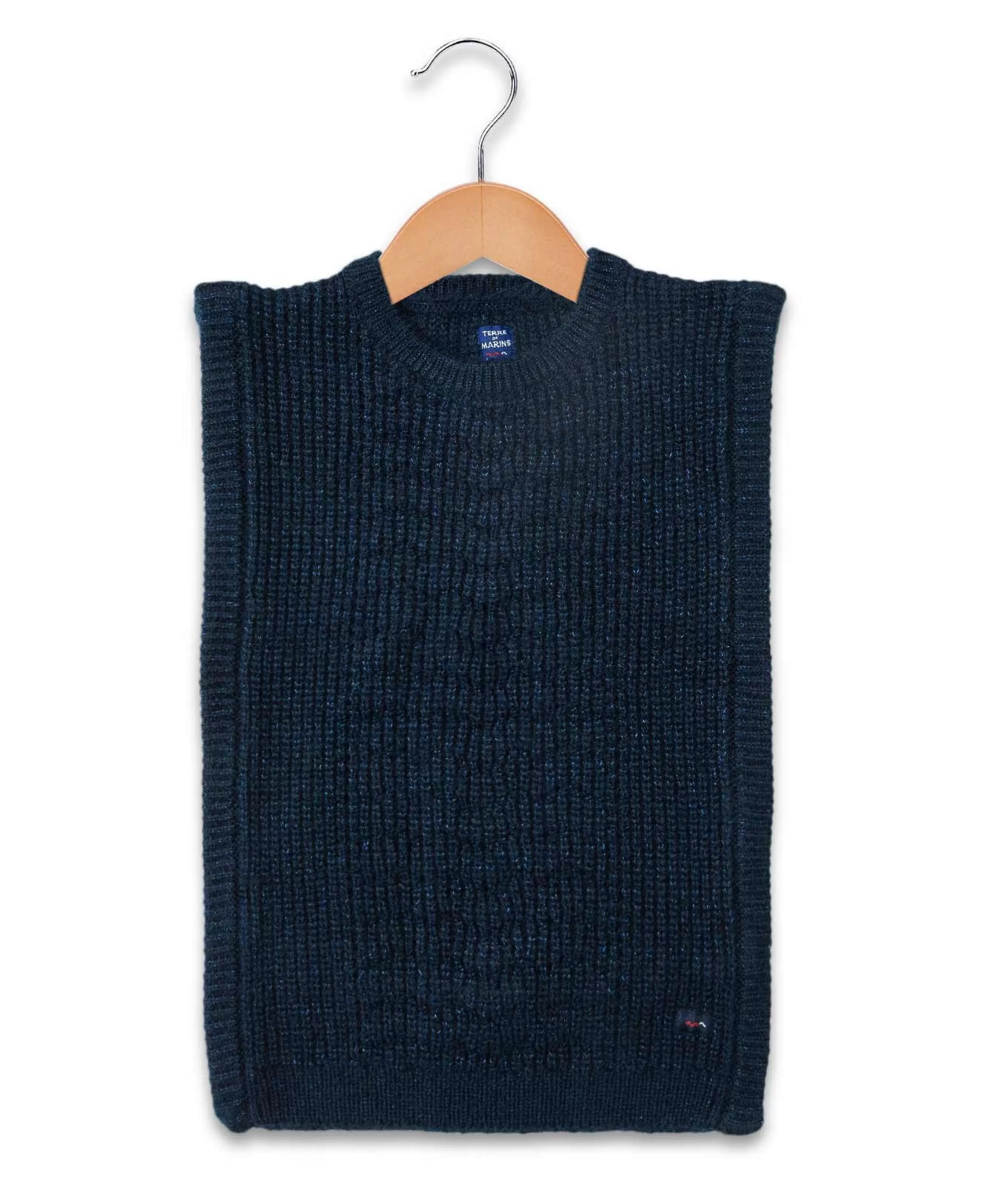 PULL INDIGO KASANDRA*Terre de Marins Store