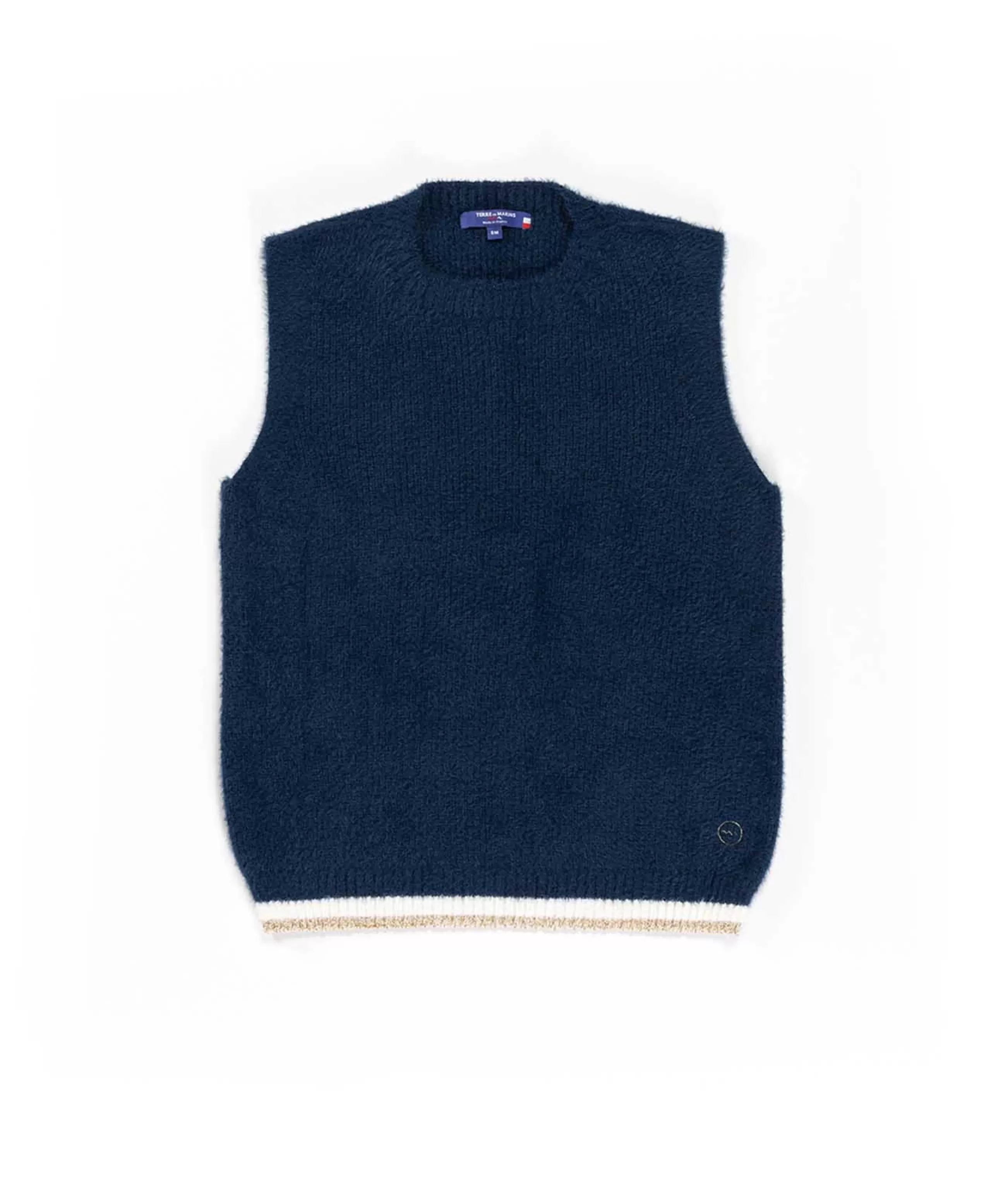 PULL INDIGO MADRIC*Terre de Marins Flash Sale